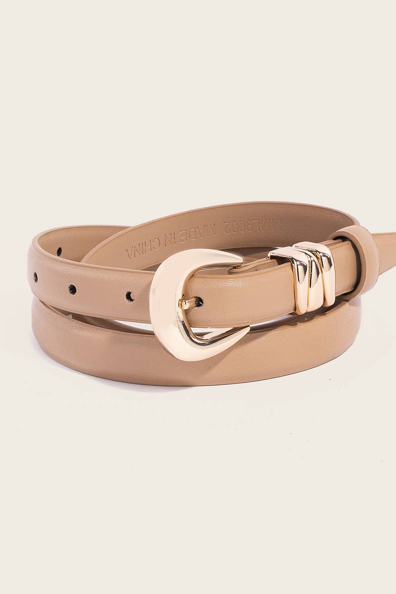 Skinny Leather Belt