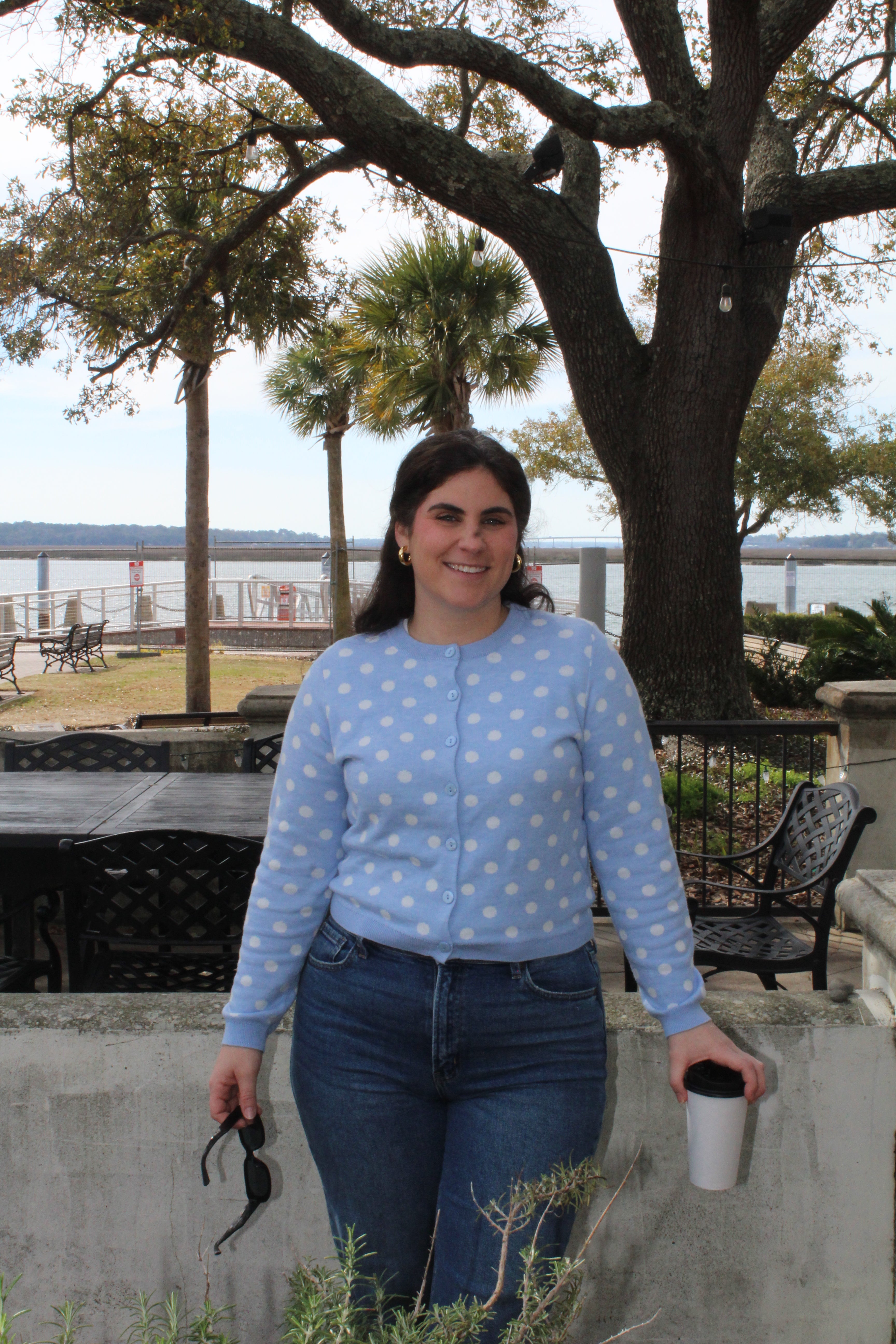 Callie Polka Dot Cardigan