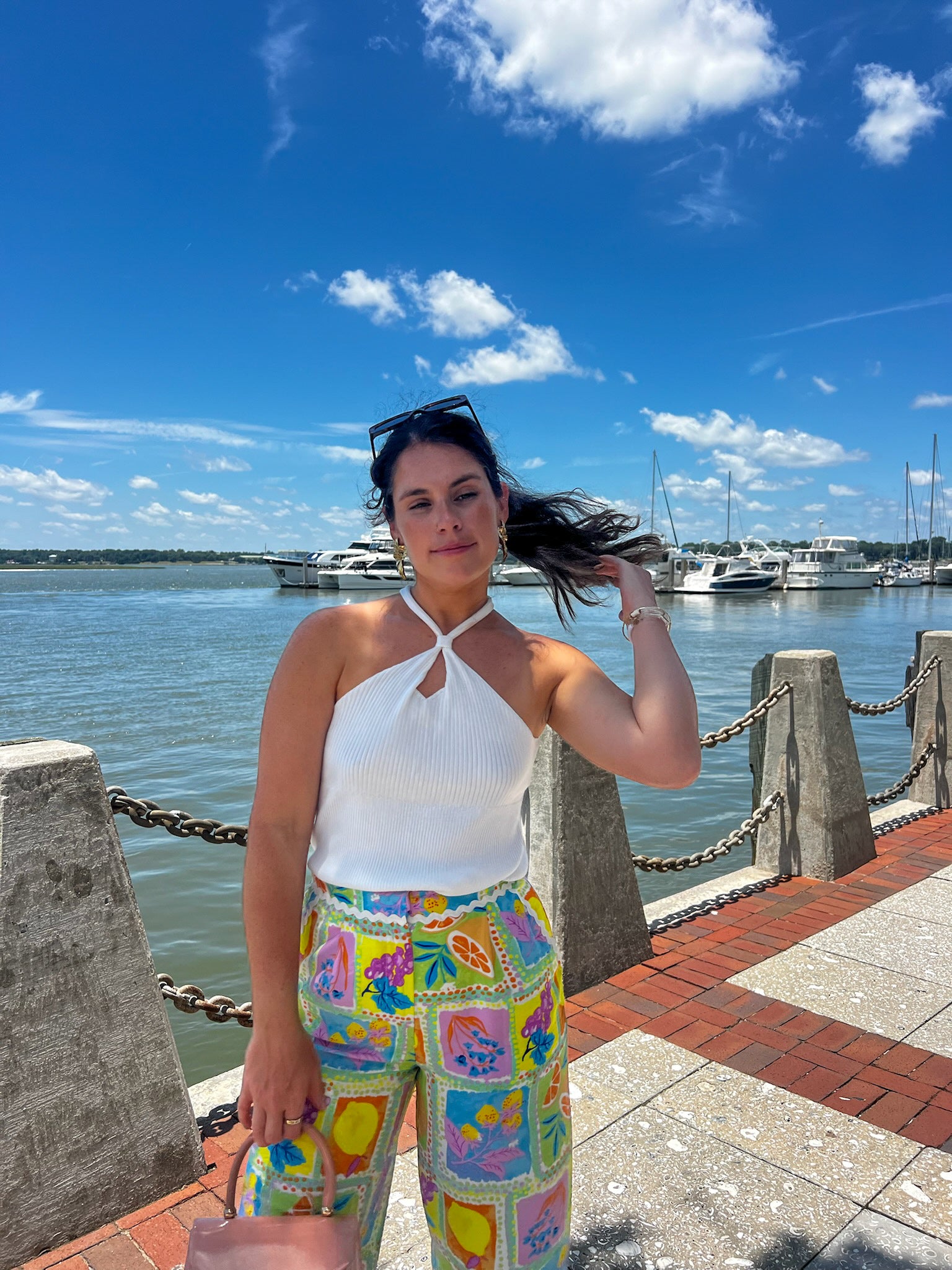 Rina Knit Halter Top