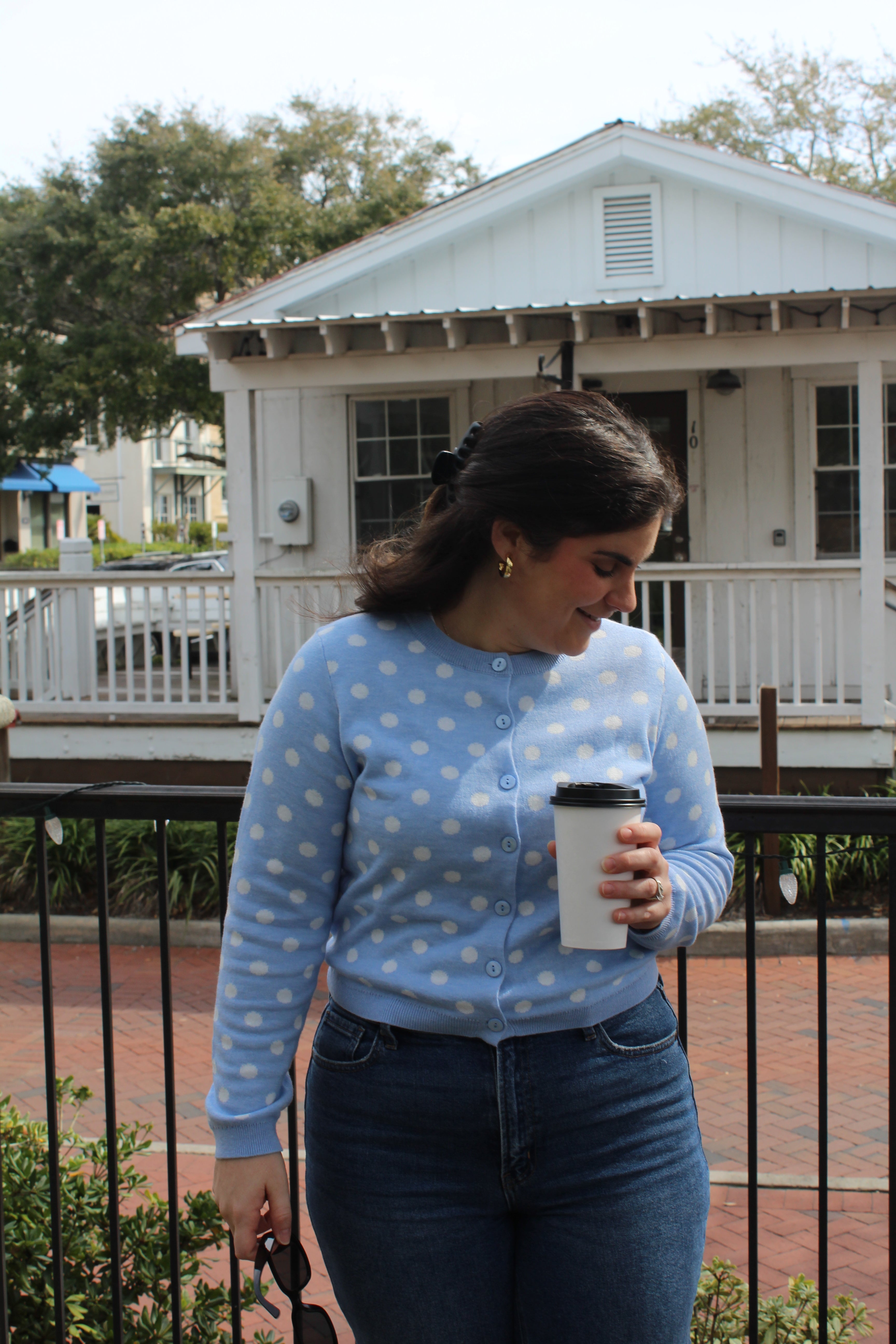 Callie Polka Dot Cardigan