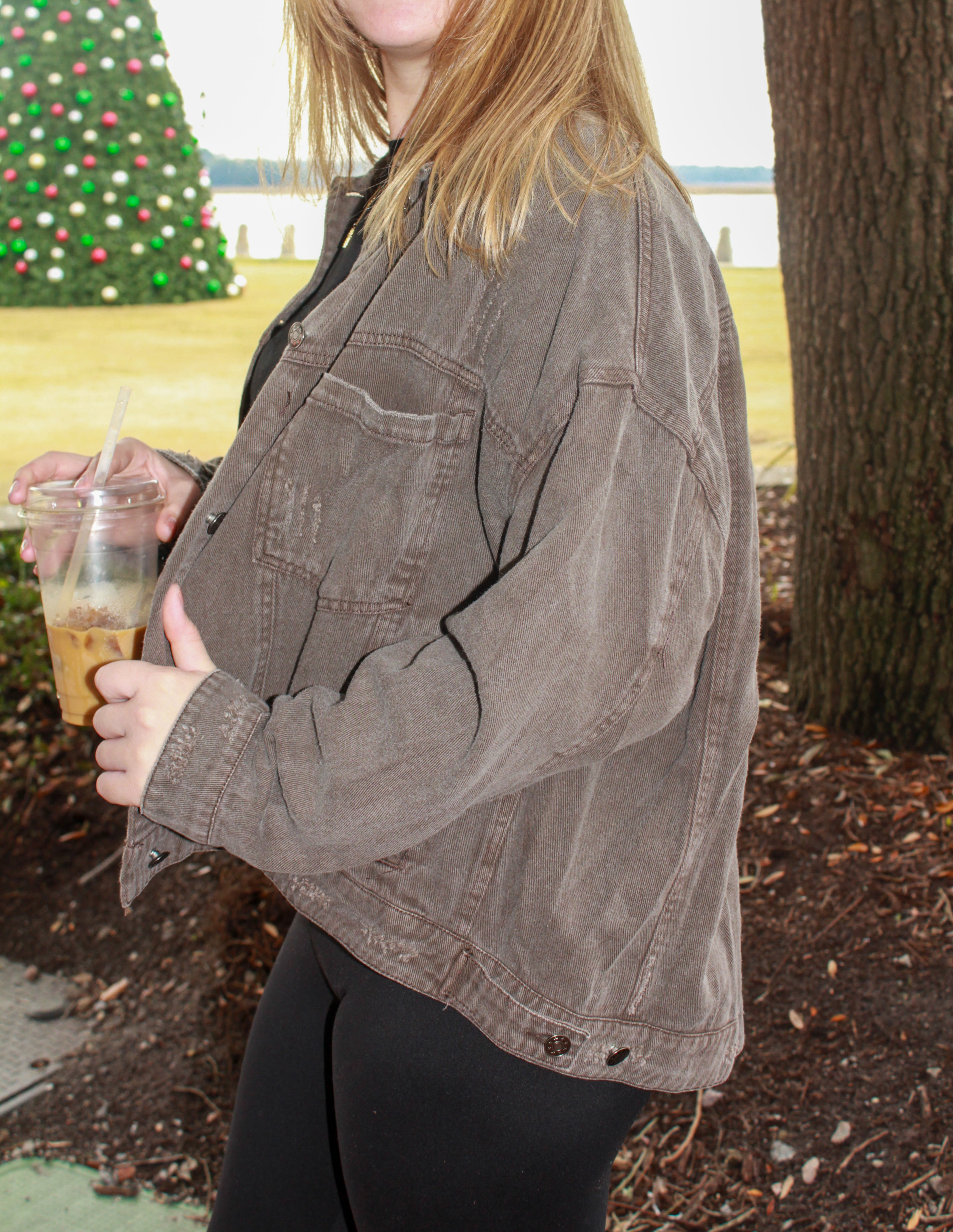 Black Coffee Denim Jacket