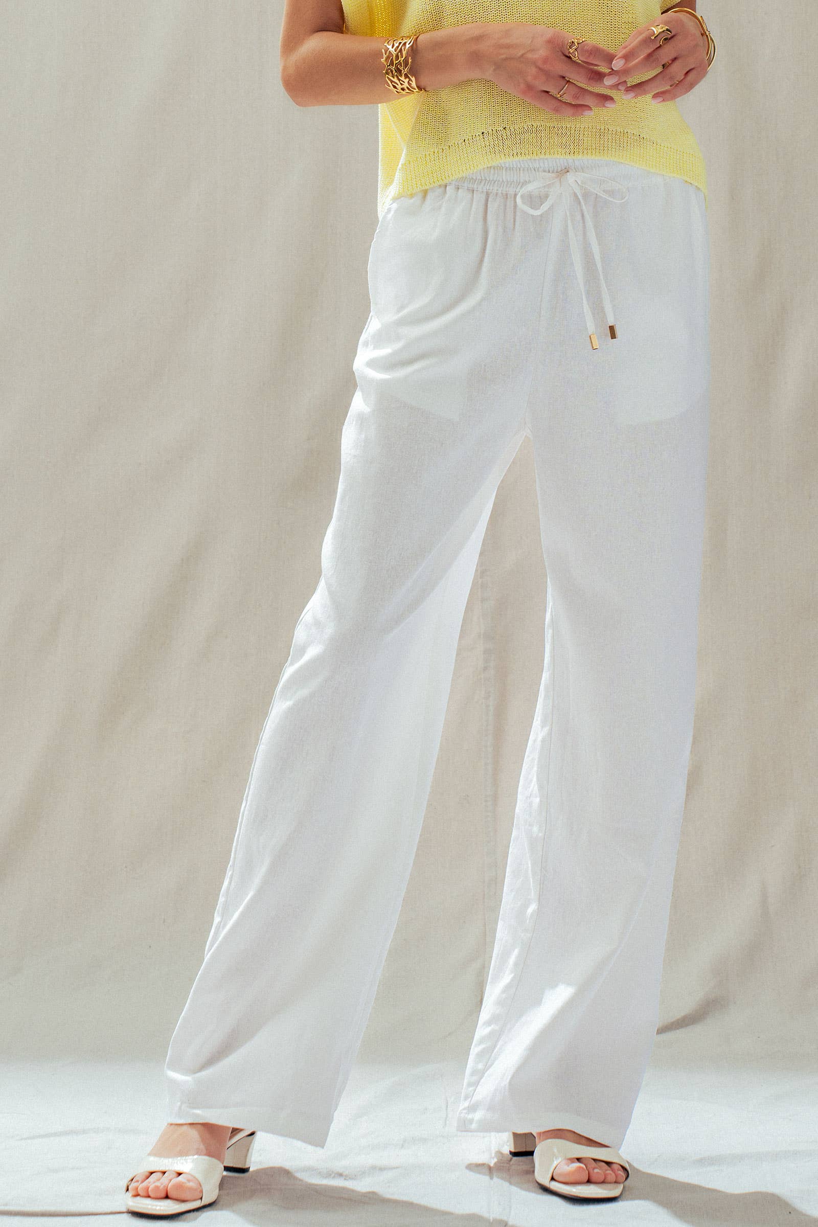 Linen Blend Pants