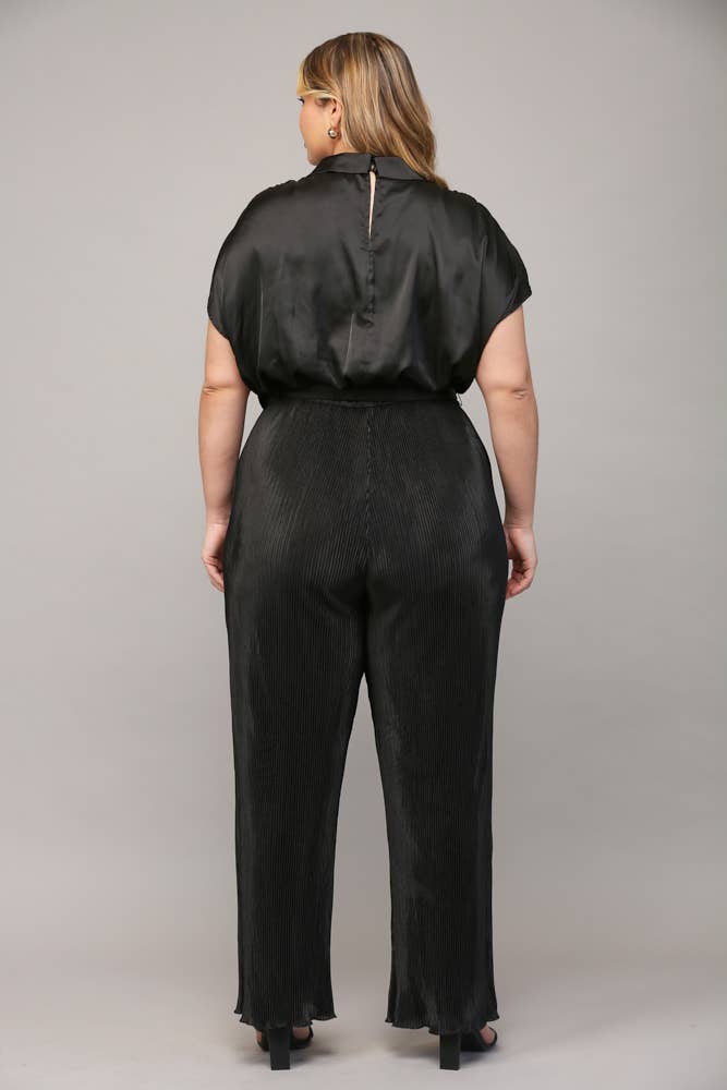 Pleated Jumpsuit