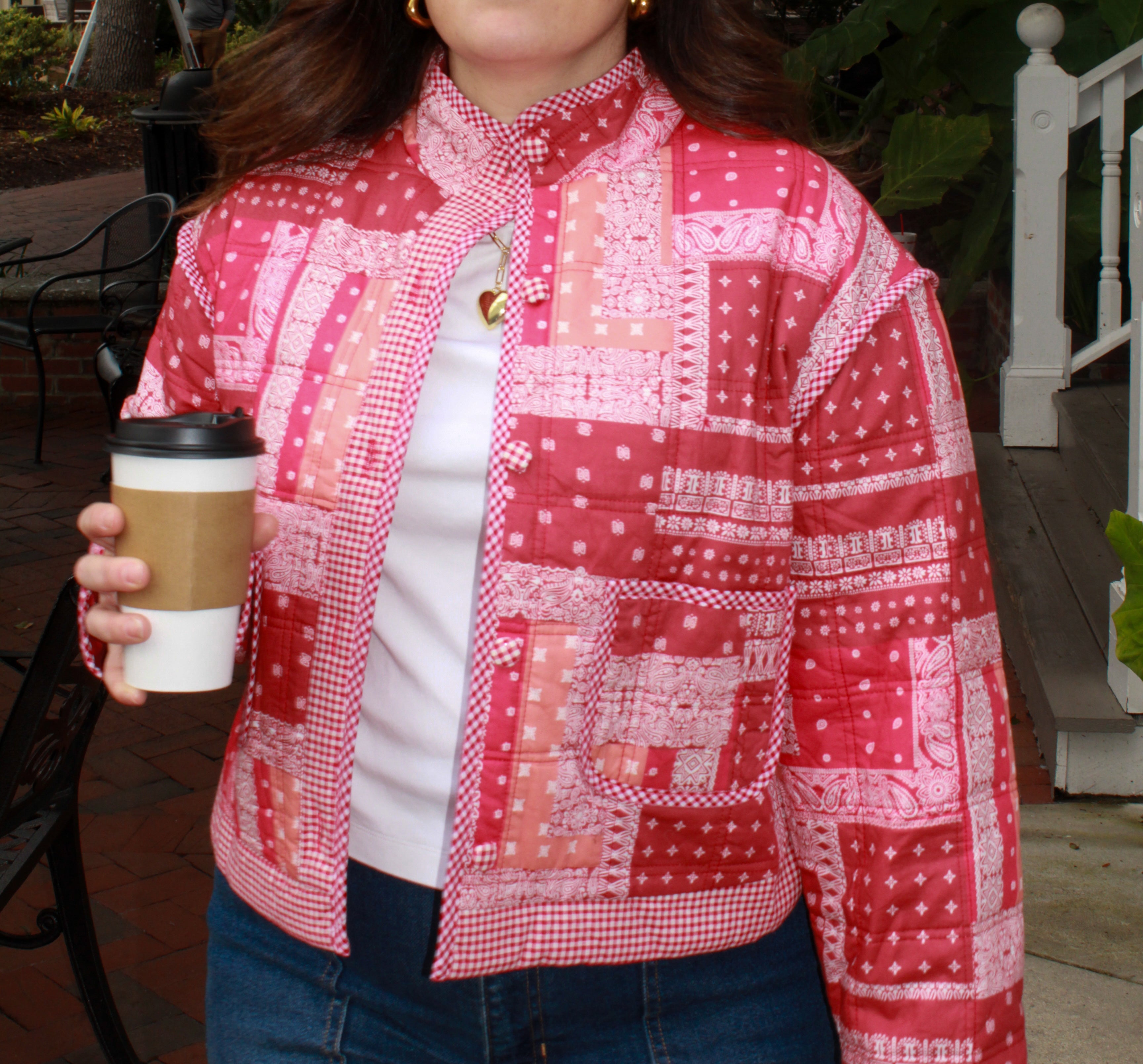 Patchwork Quilted Jacket