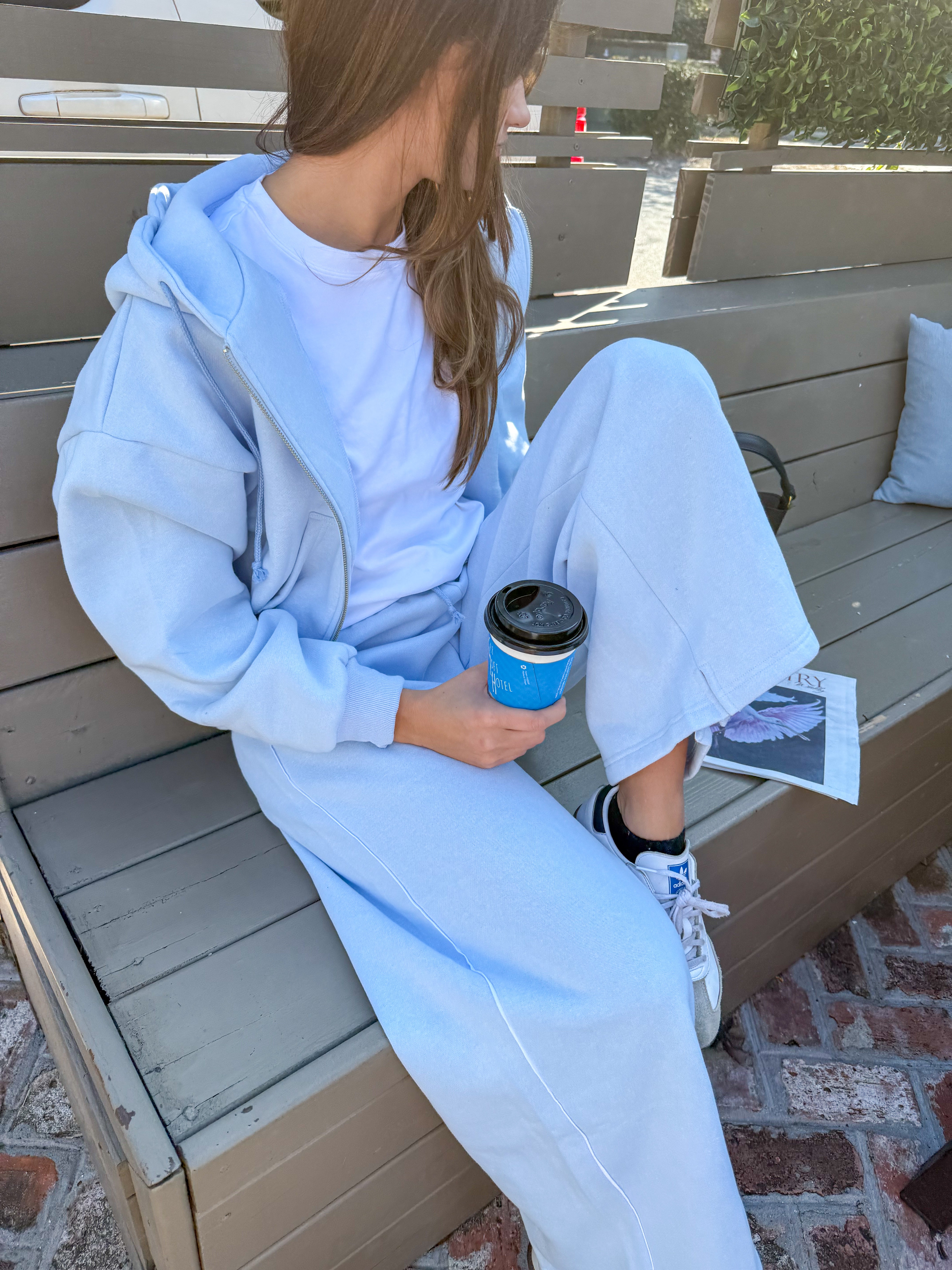 Baby Blue Sweat Set