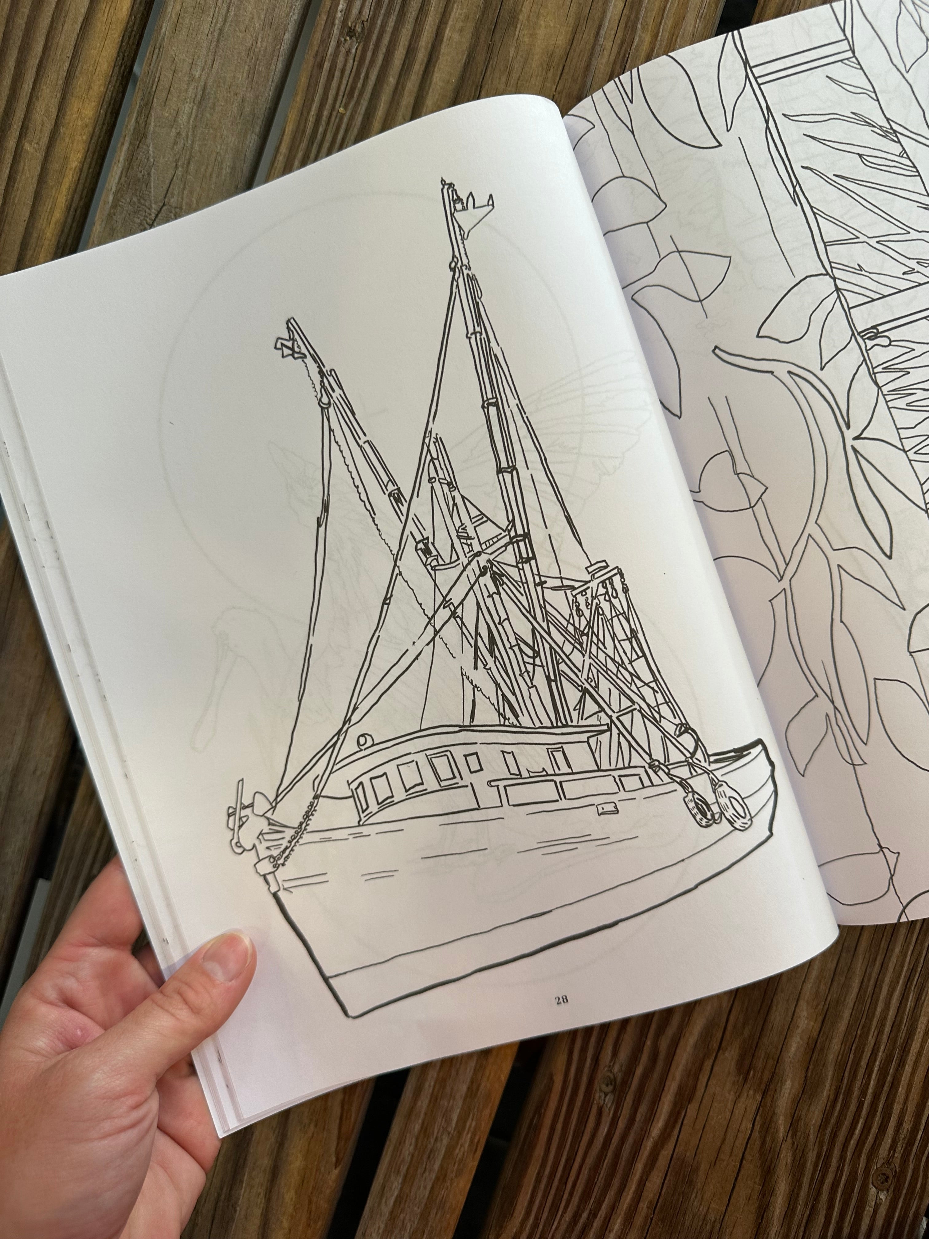 Beautiful Beaufort Coloring Book