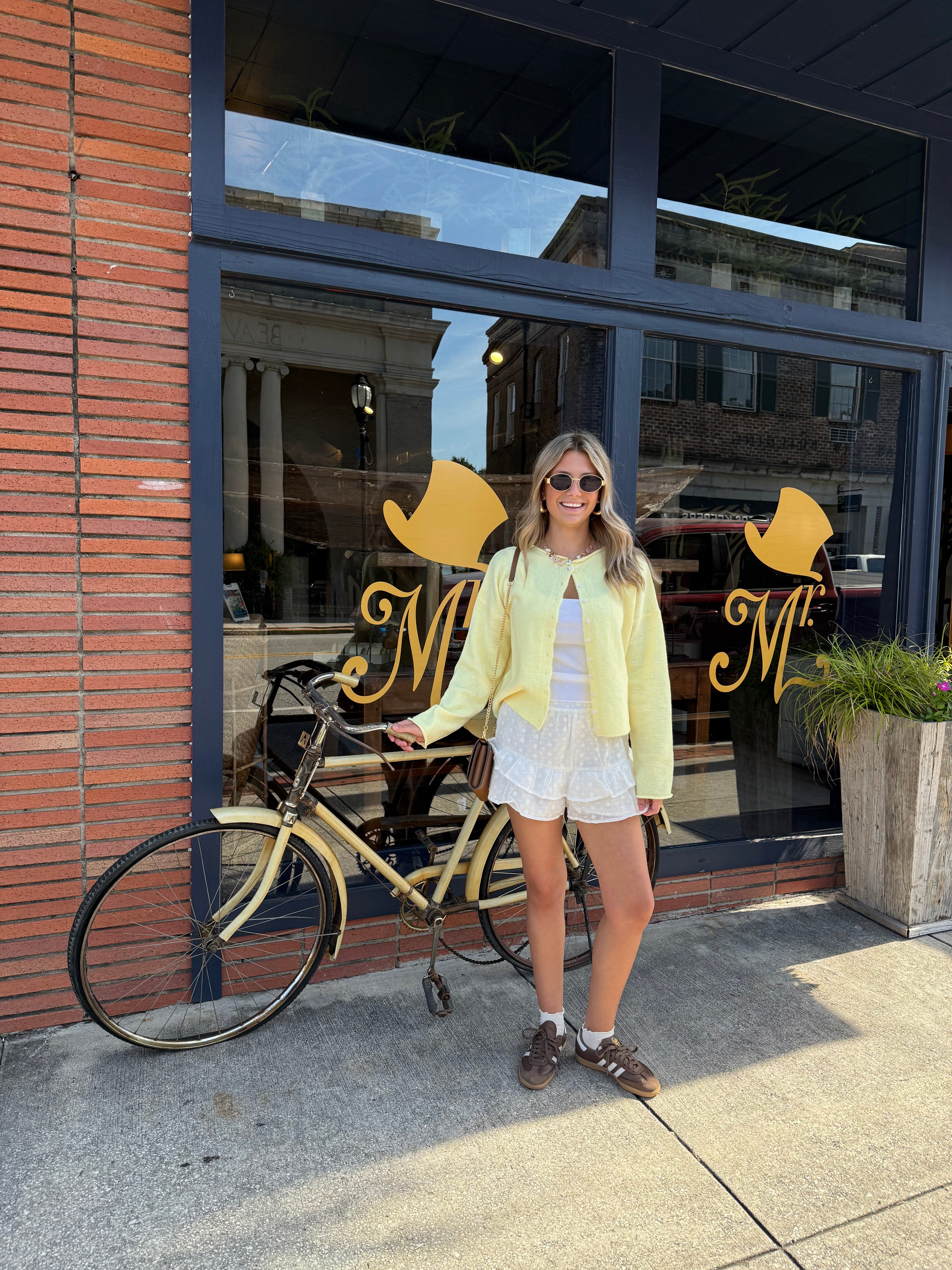 Butter Yellow Cardigan