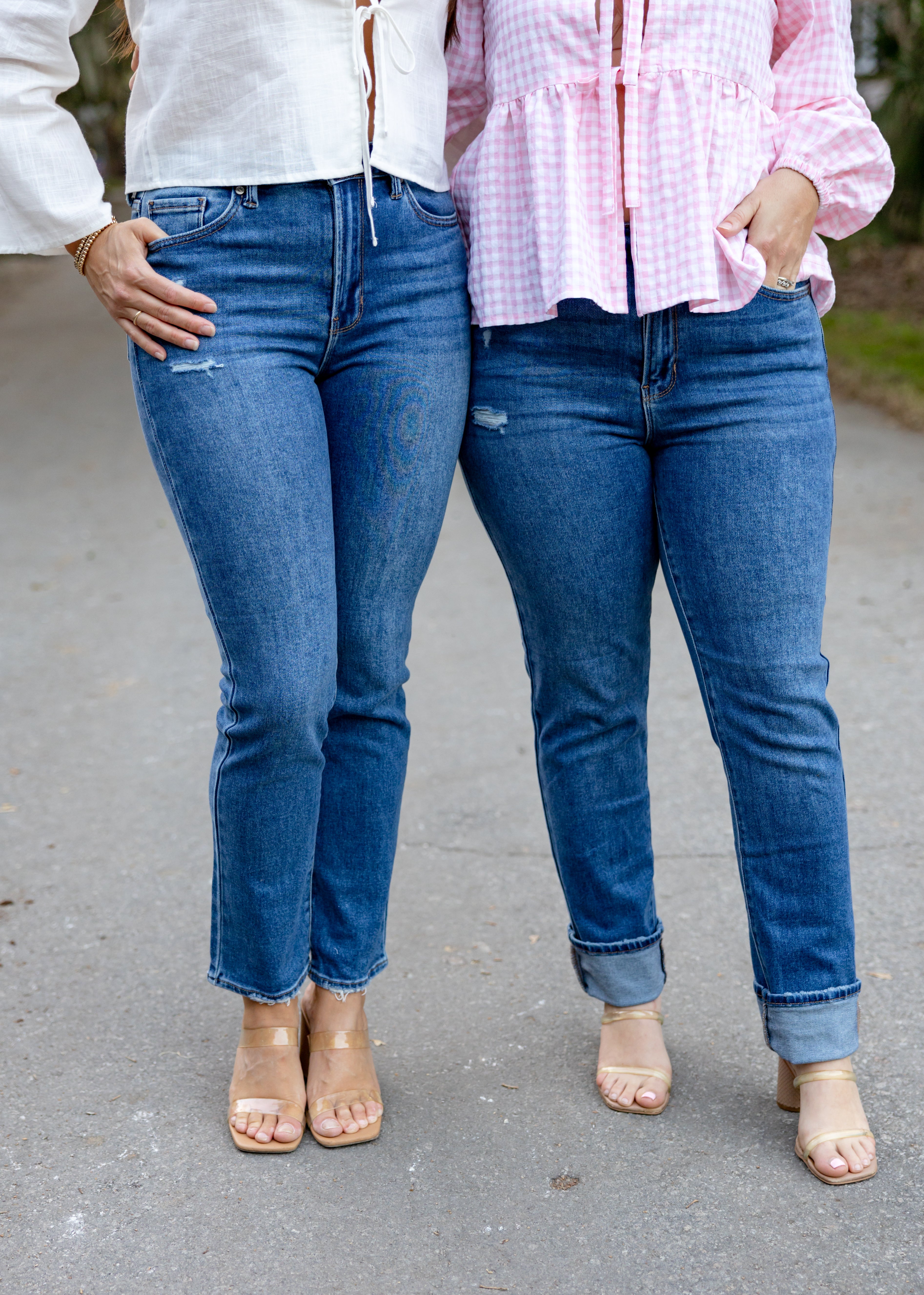 Dark Slim Straight Denim