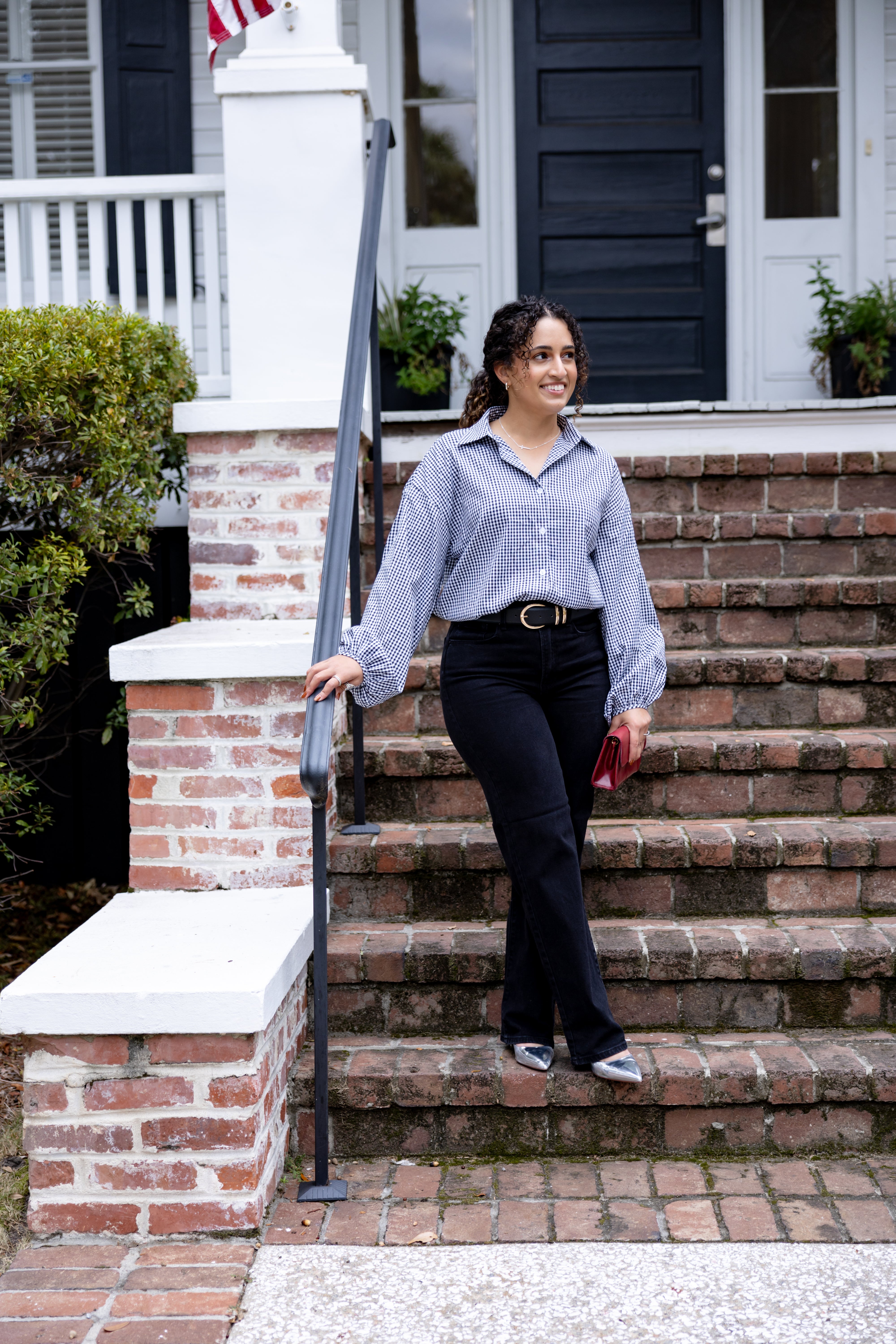 Black Relaxed Straight Jean