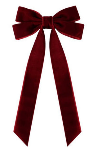 Velvet Hair Bow
