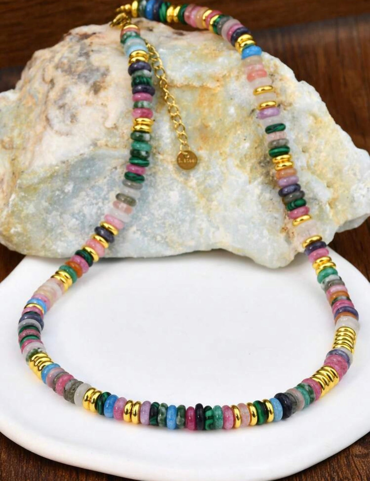 Gemma Beaded Necklace