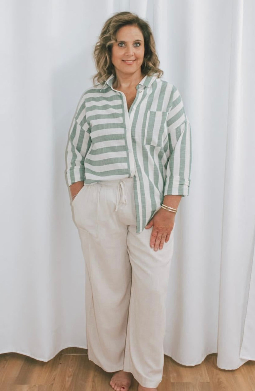 Kimberly Button Down