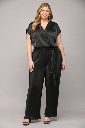 Pleated Jumpsuit