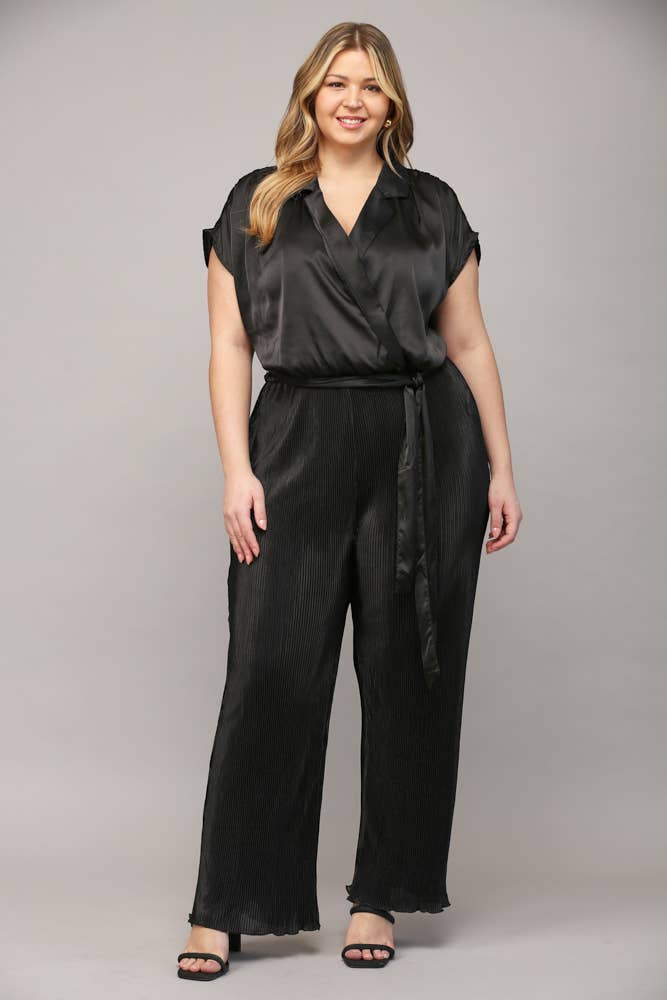 Pleated Jumpsuit