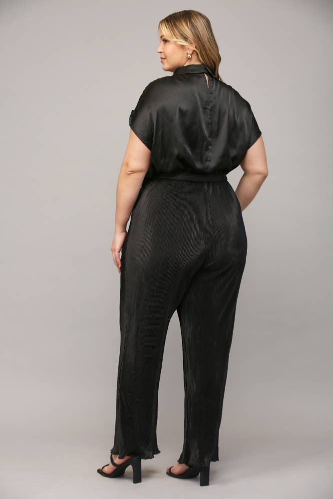 Pleated Jumpsuit