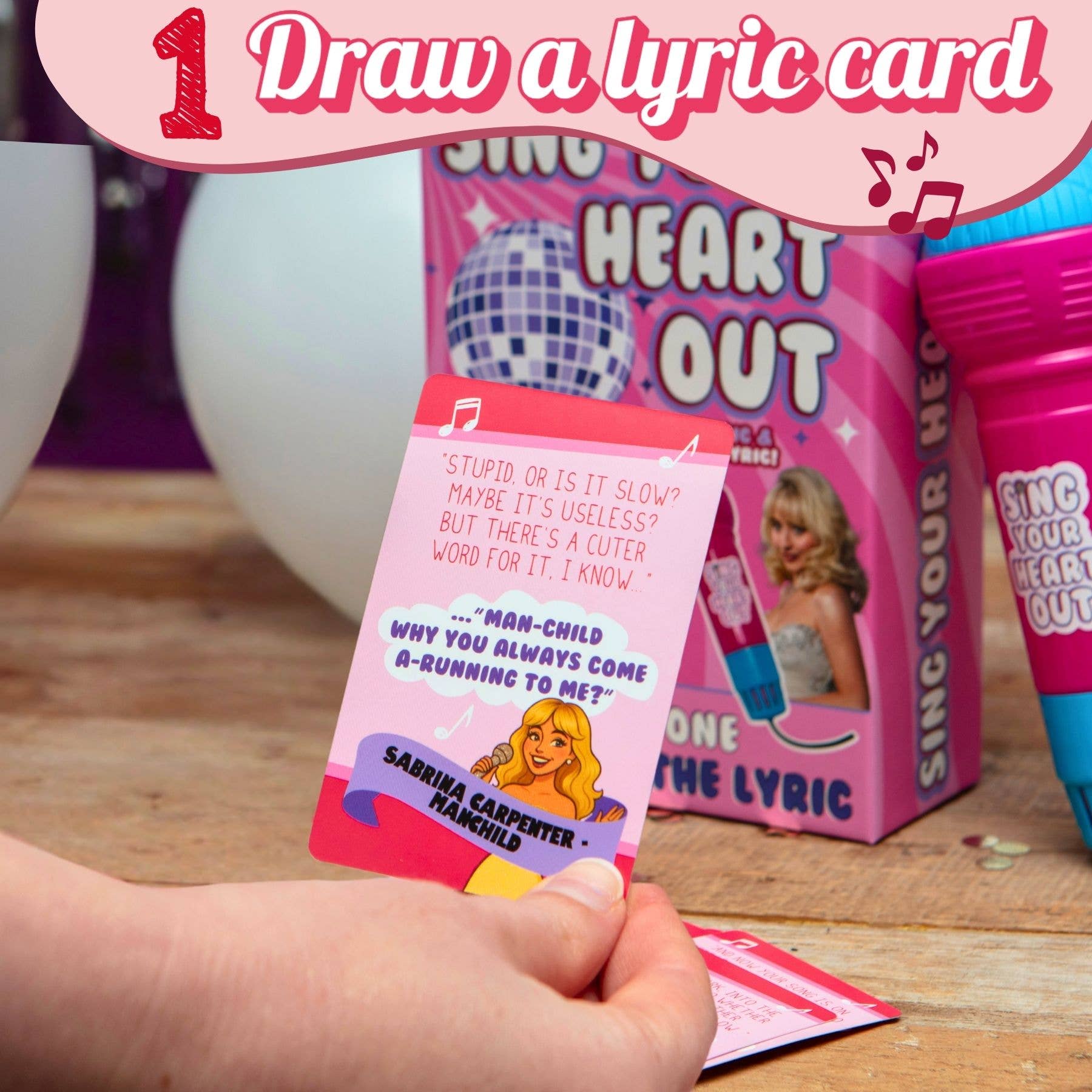 Sing Your Heart Out Party Game
