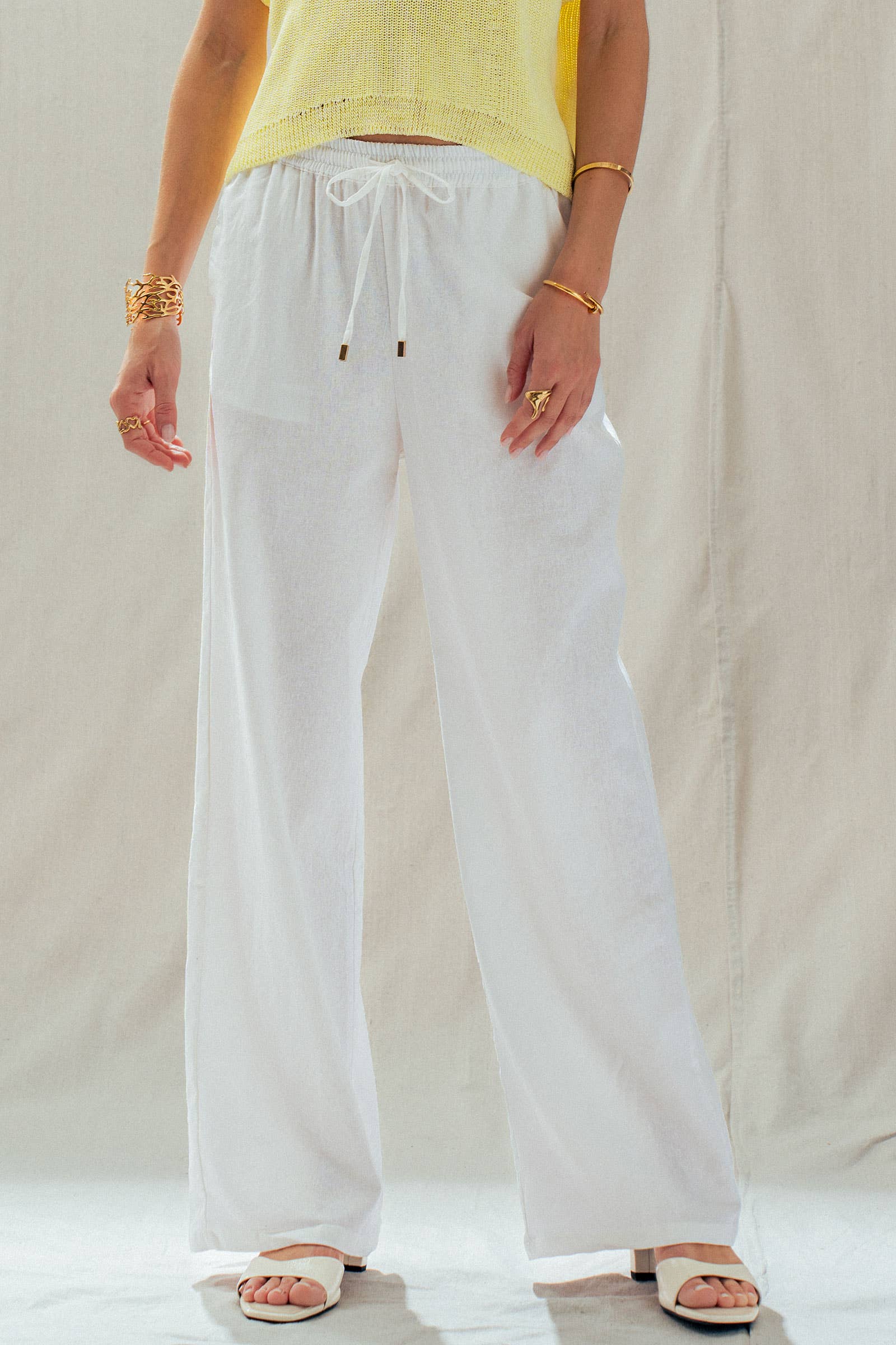 Linen Blend Pants