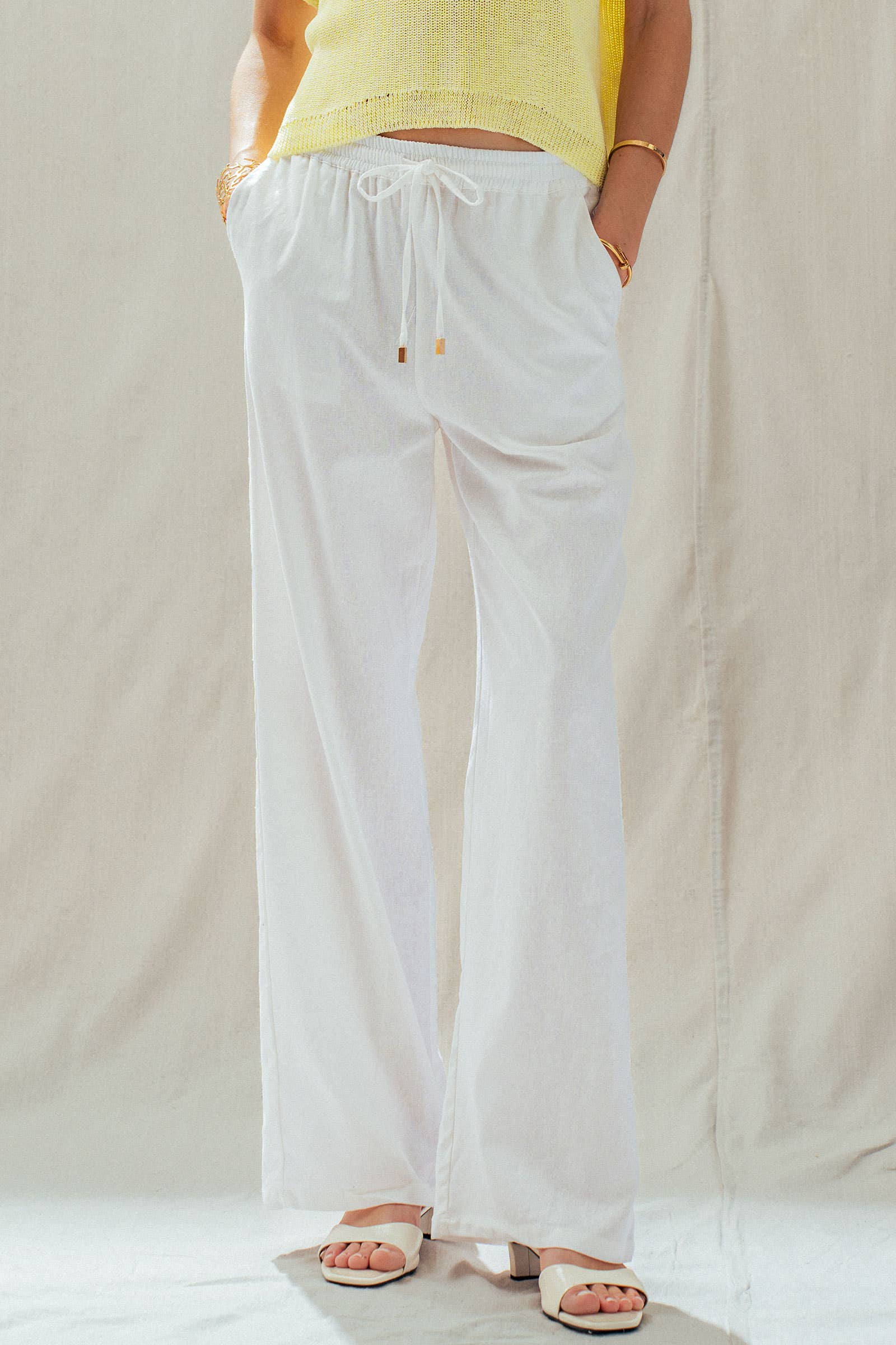 Linen Blend Pants