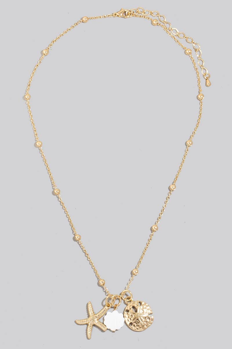 Star Fish Charm Necklace