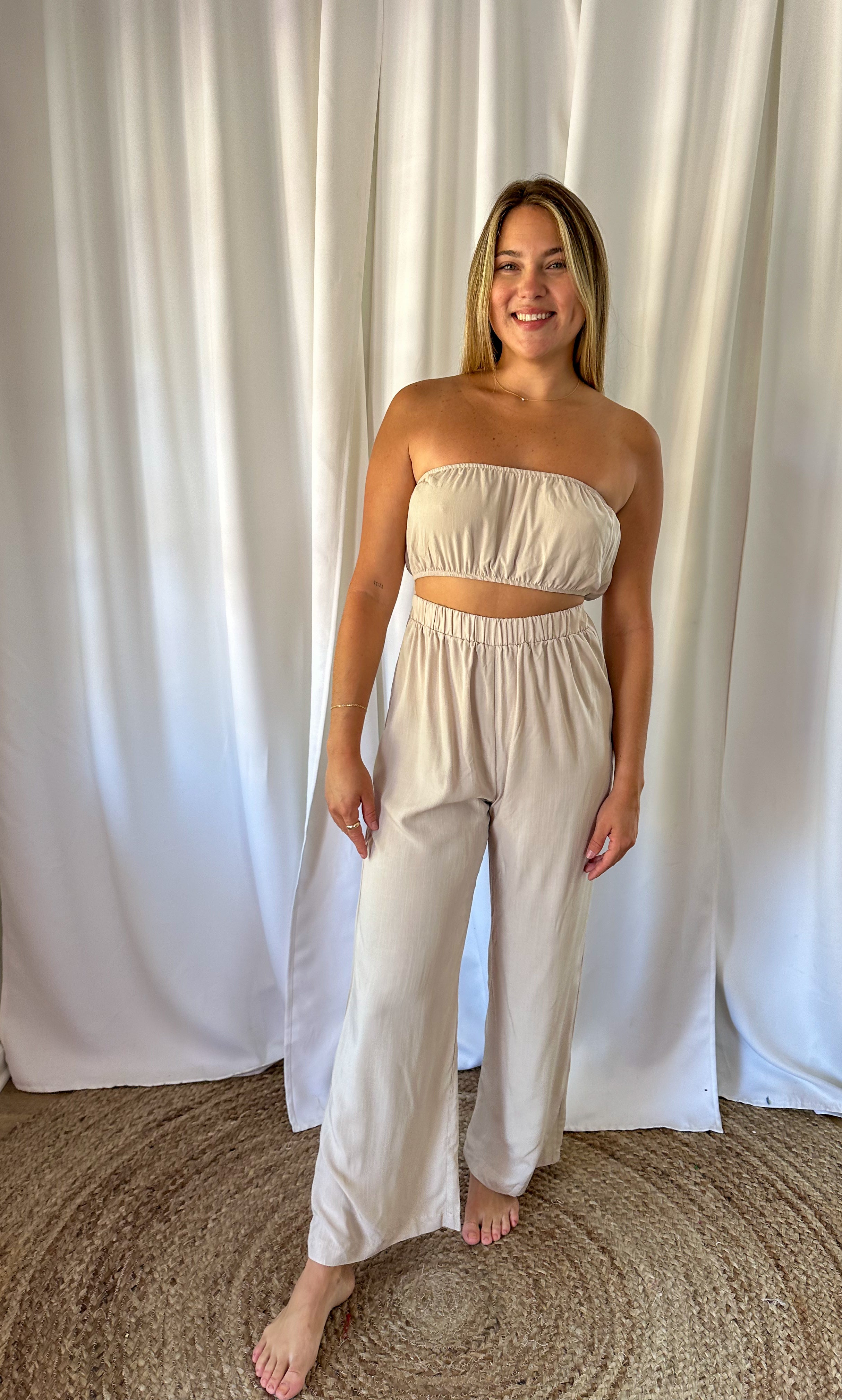 Daily Strapless Jumpsuit