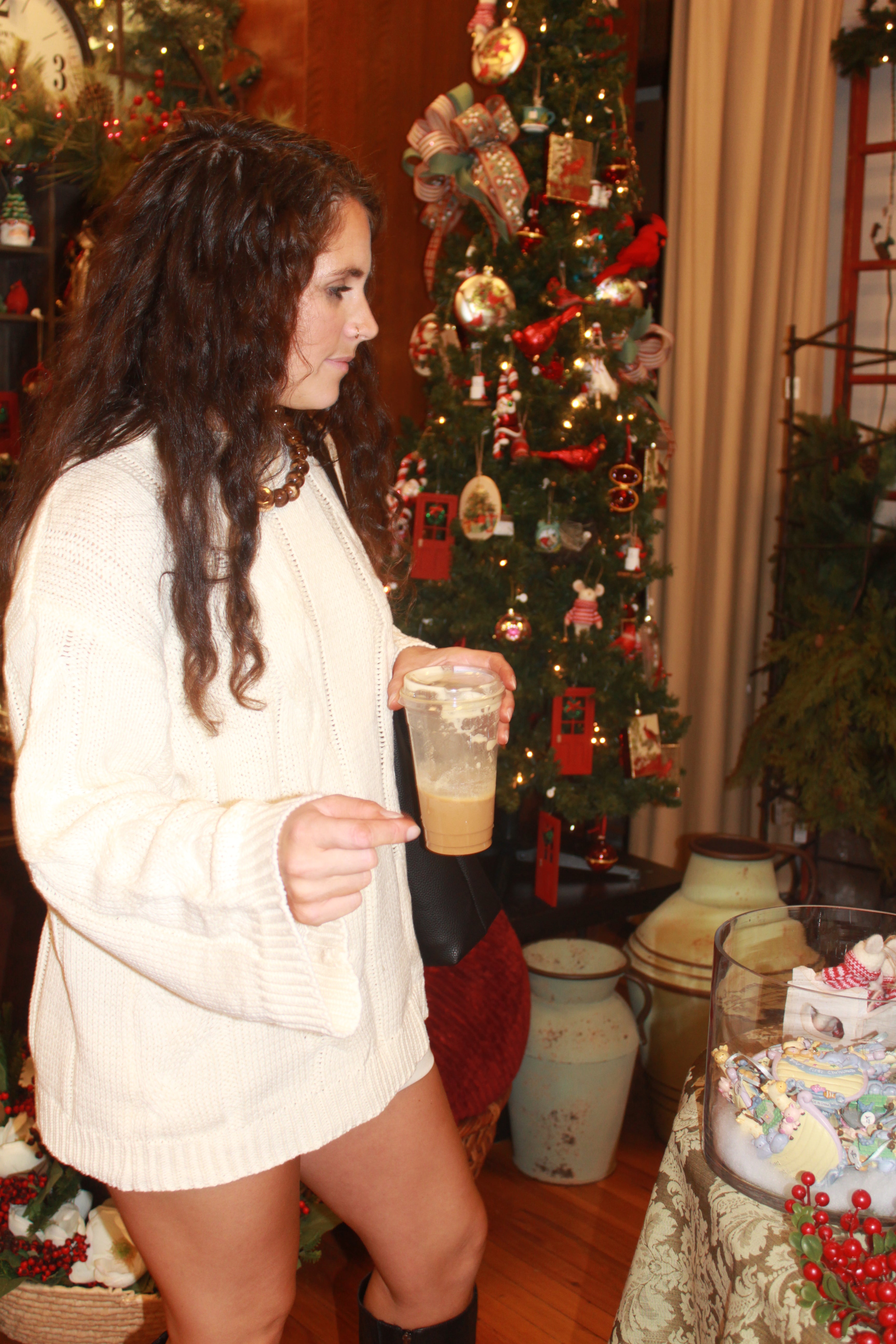 Oversized Cable Knit Sweater