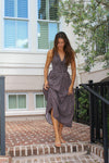 Polka Dot Corset Maxi