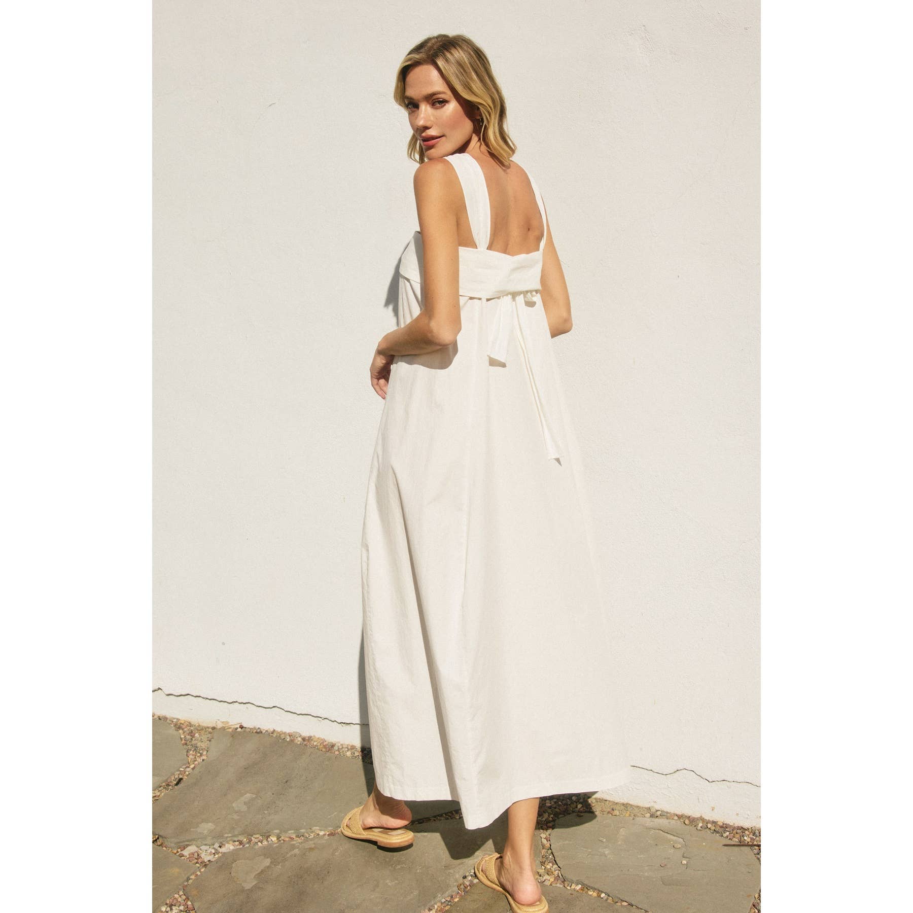 Cotton Halter Maxi