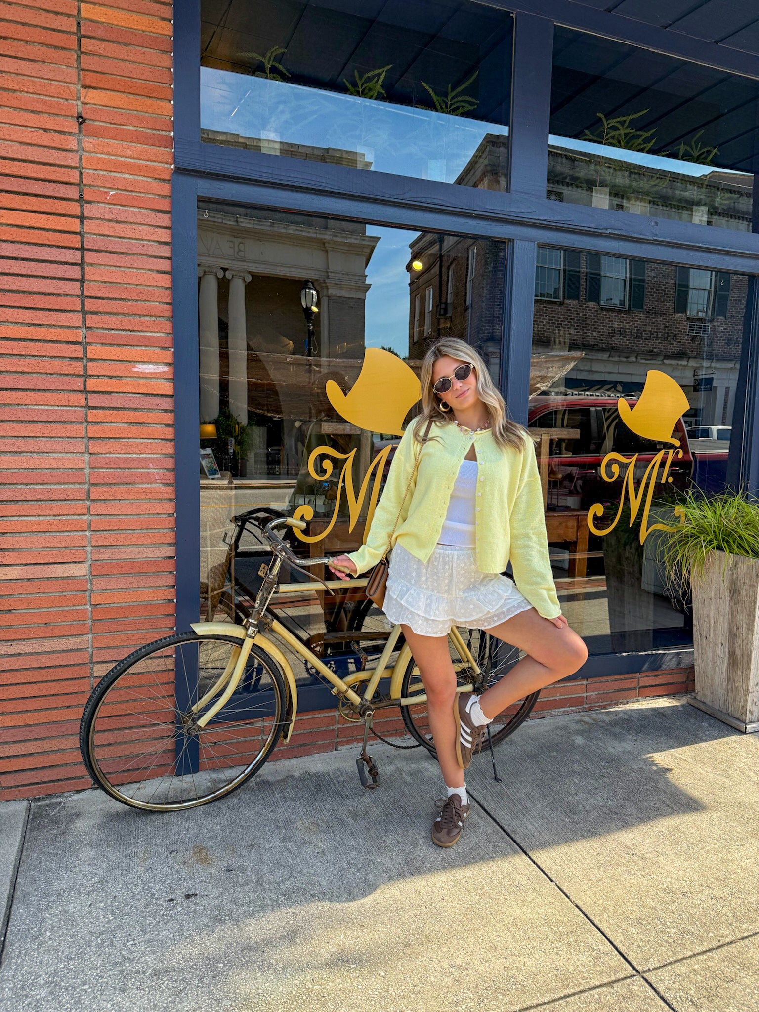 Butter Yellow Cardigan