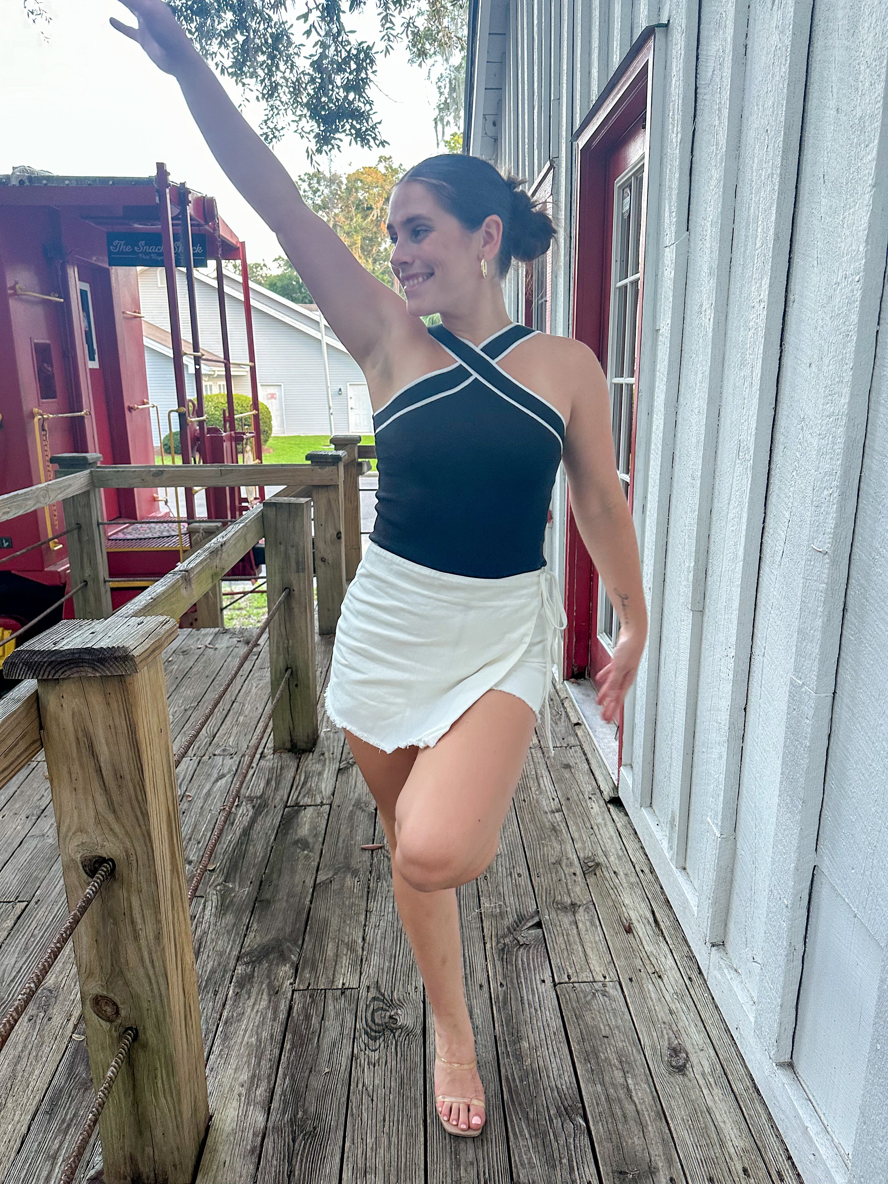 White Tie Skort