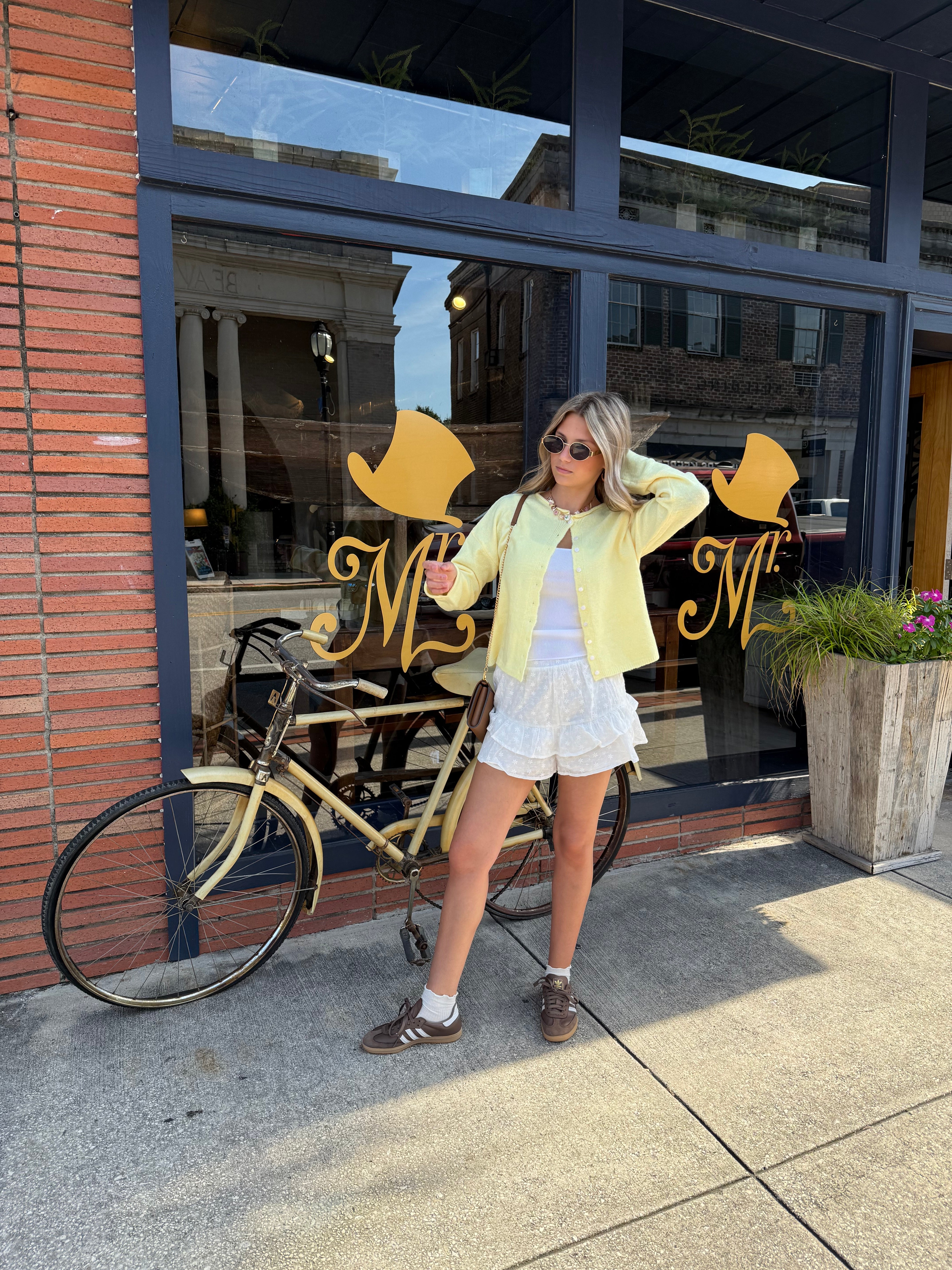 Butter Yellow Cardigan