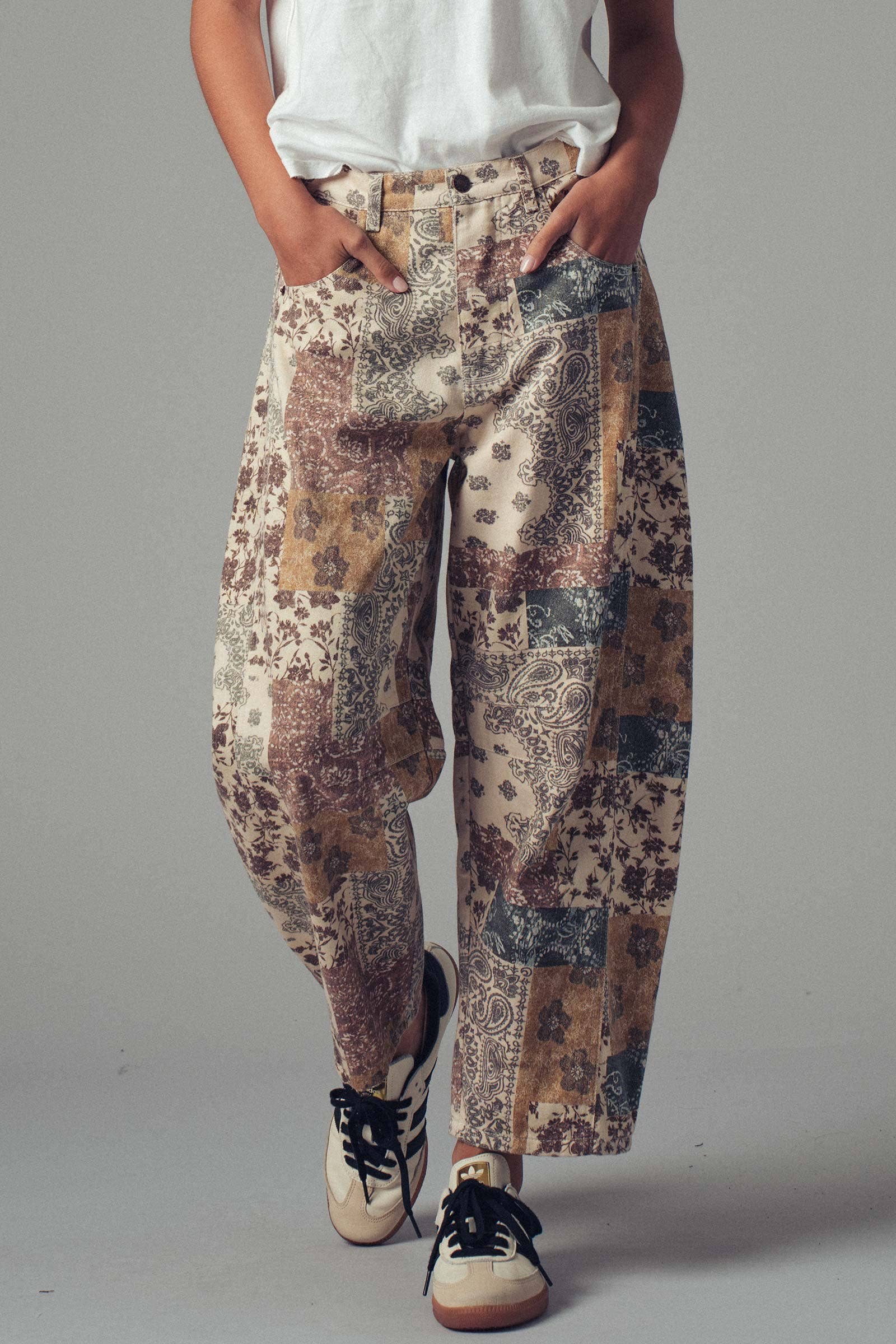Patchwork Pants