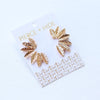 Small Gold Wing Earrings