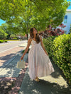 Pink Floral Maxi