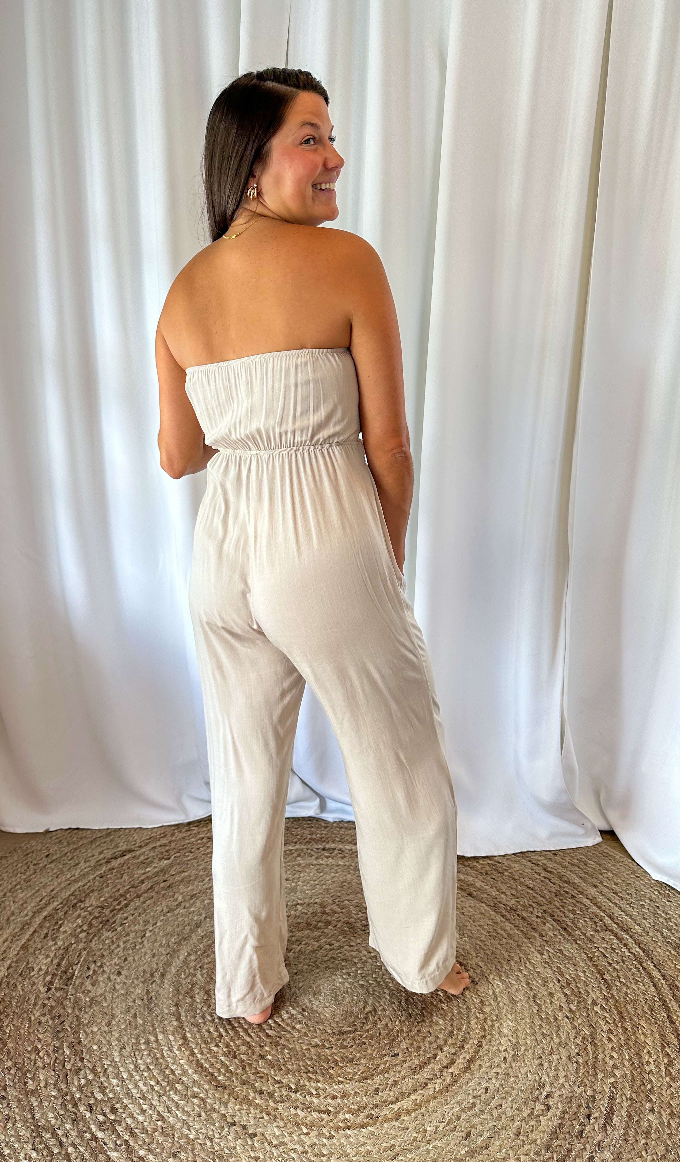 Daily Strapless Jumpsuit