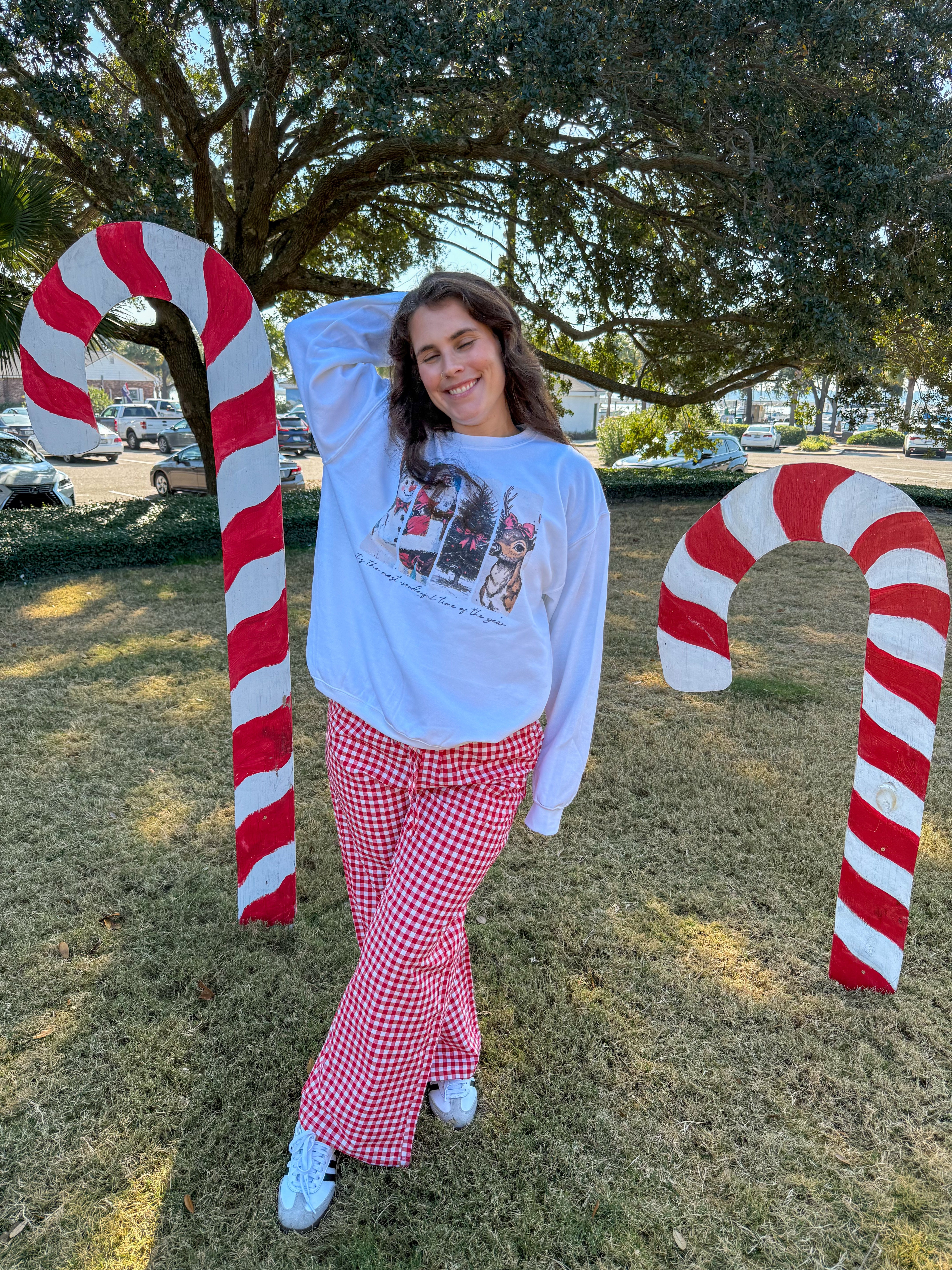 Vintage Christmas Crew Neck