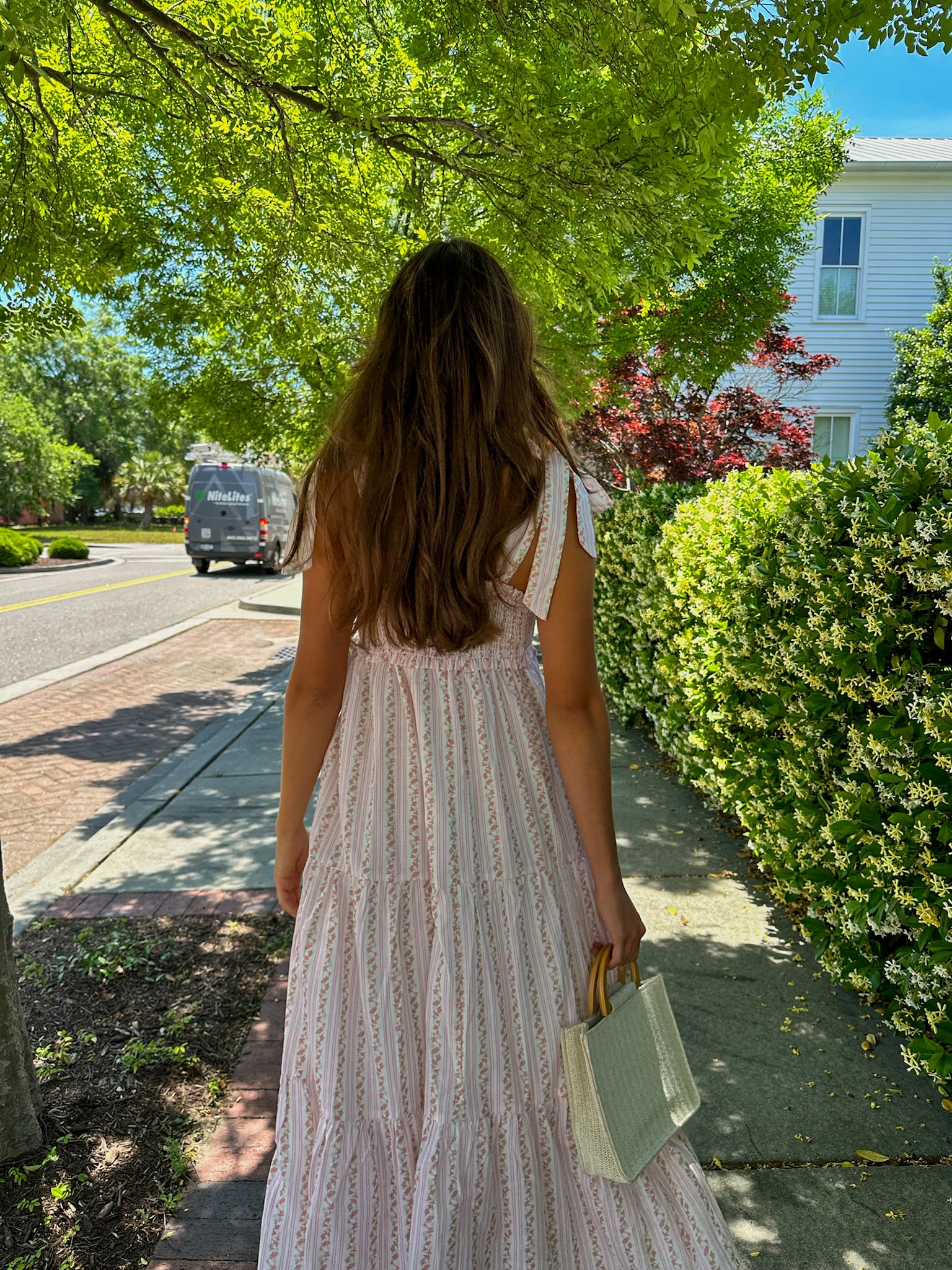 Pink Floral Maxi