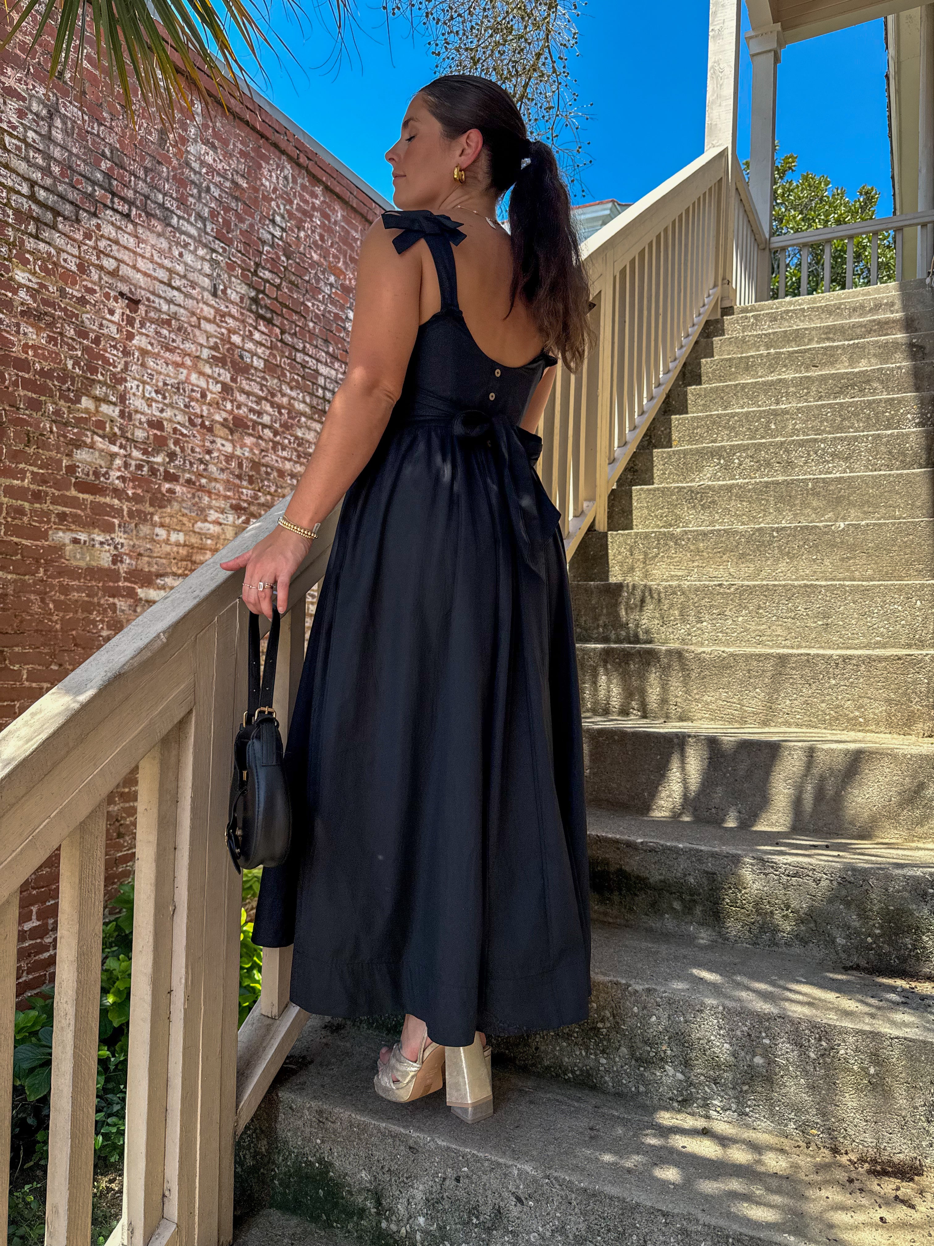 Black Corset Midi