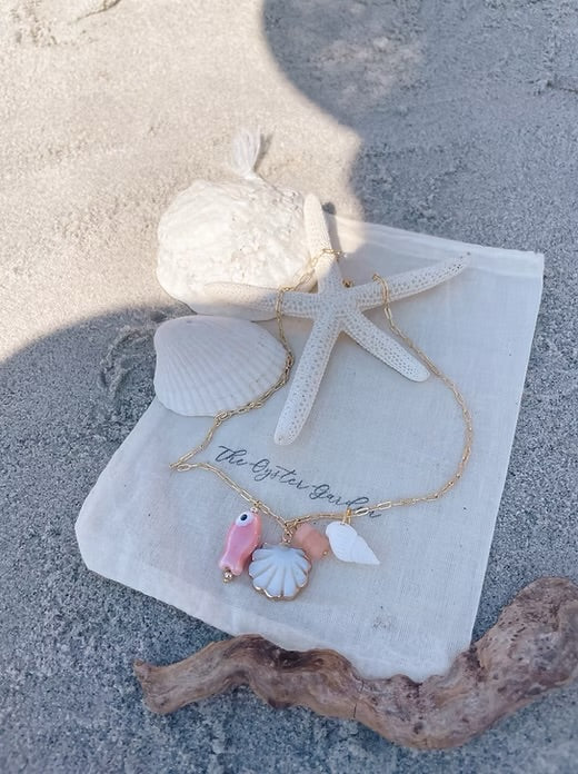 Coral Reef Charm Necklace