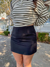 Black Mini Skort
