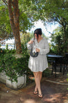 Pin Striped Shirt Dress