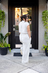 Linen Cut Out Jumpsuit