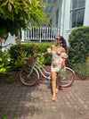 Tropical Puff Sleeve Mini
