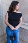 Asymmetrical Knit Top
