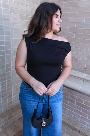 Asymmetrical Knit Top