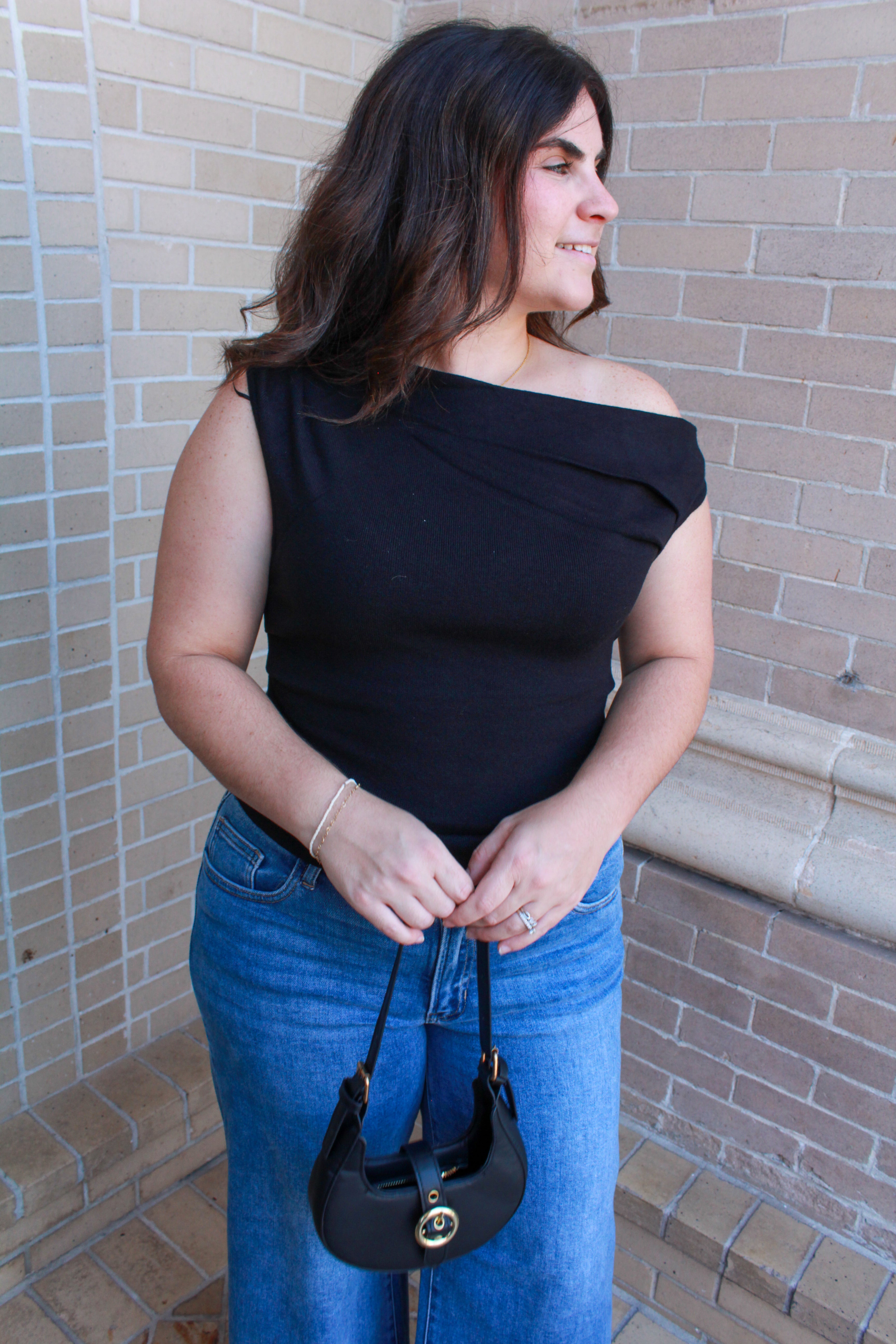 Asymmetrical Knit Top