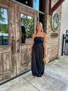 Black Tube Top Maxi