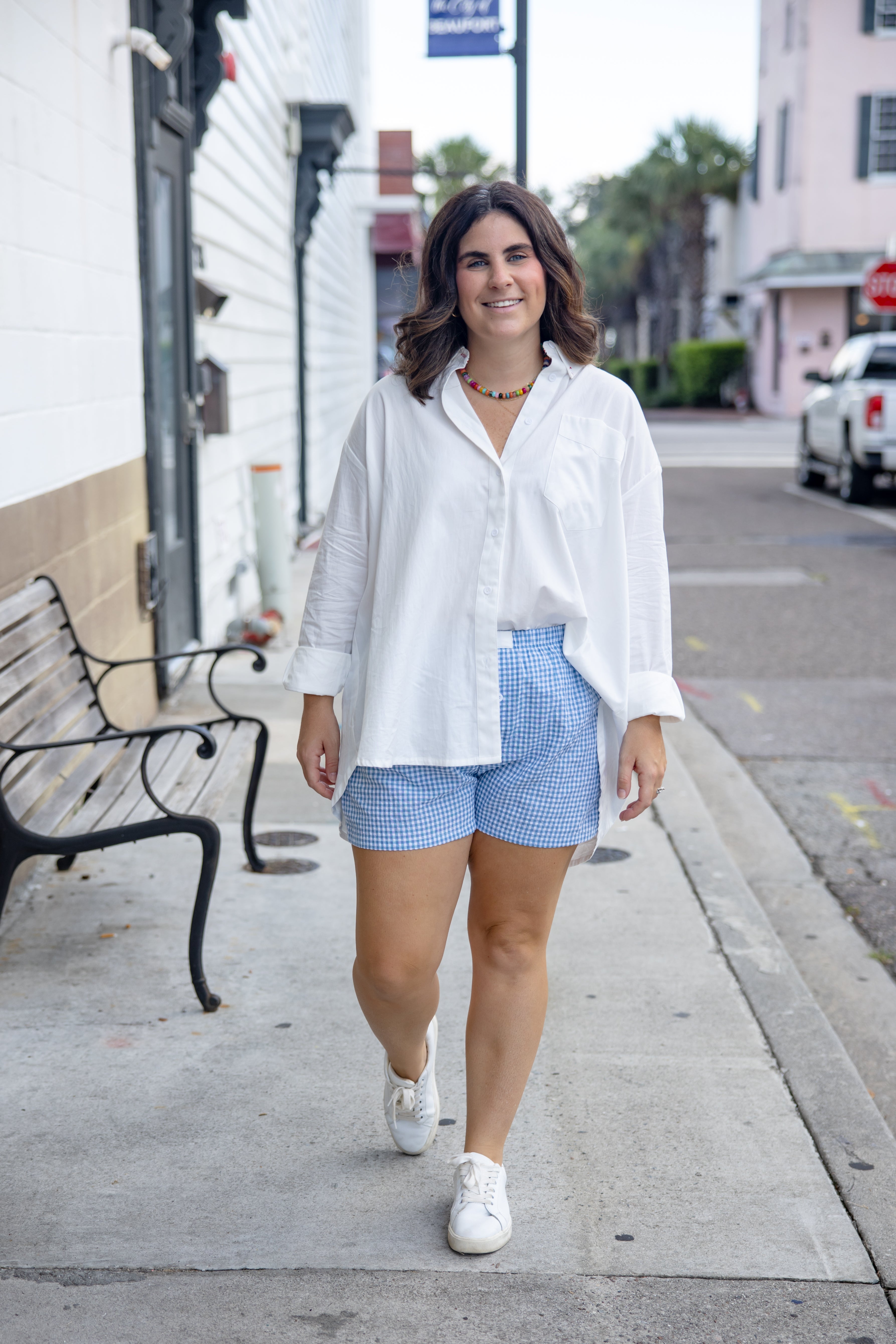 Gingham Shorts