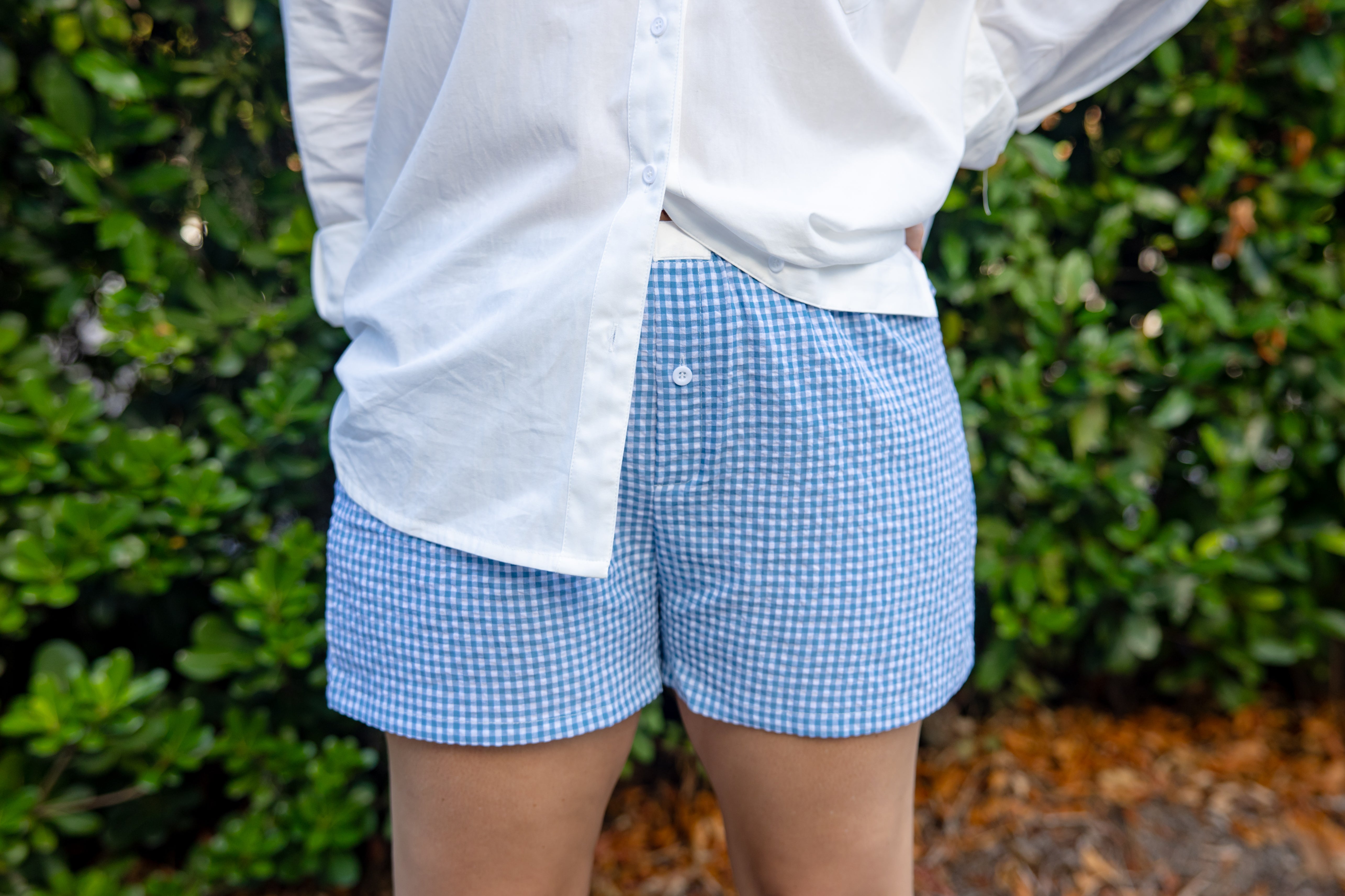 Gingham Shorts