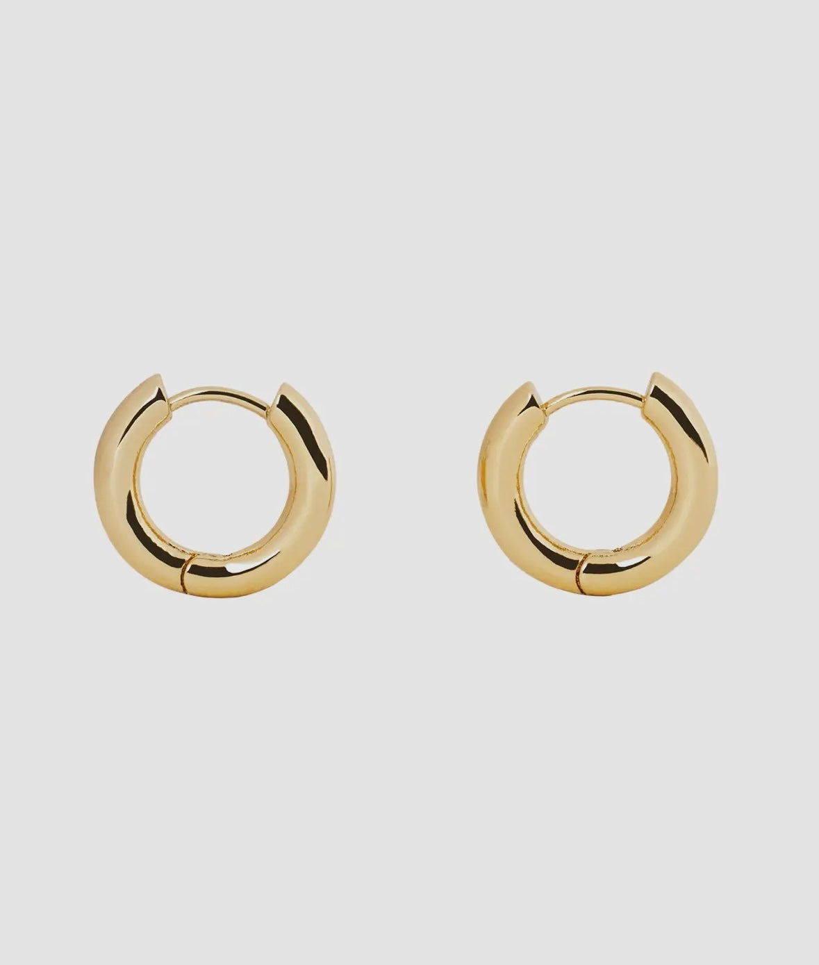 Gold Huggie Hoops