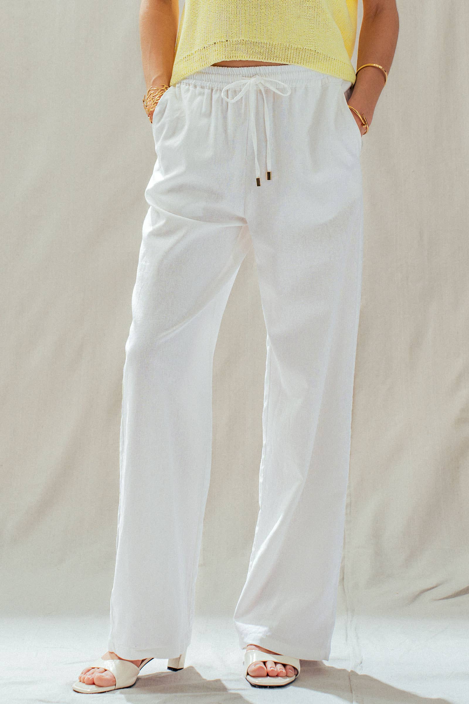 Linen Blend Pants